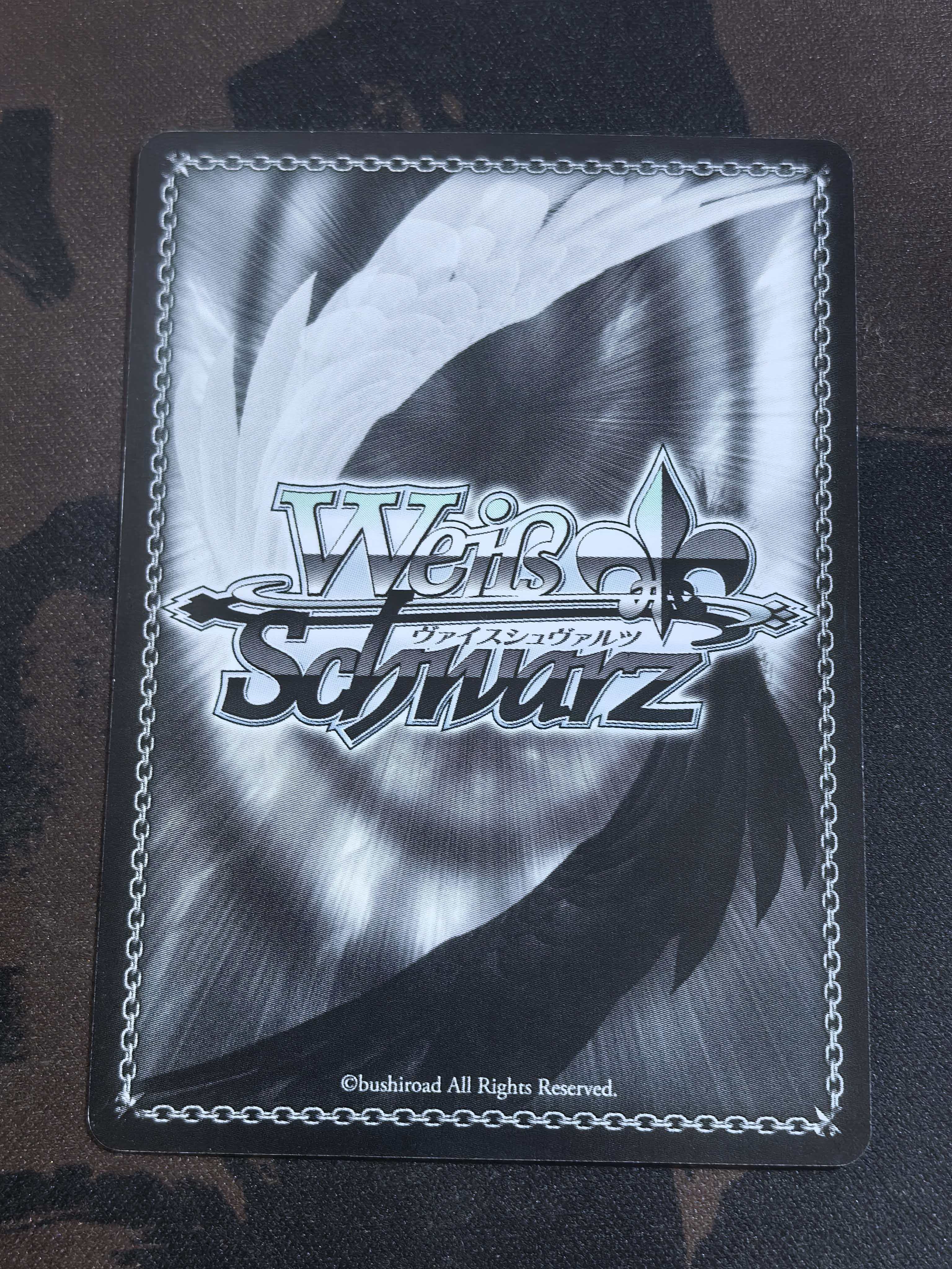Weiss Schwarz黑白双翼 日版TCG卡牌 《魔法少女奈叶 Reflection》系列 “盛夏的休闲 菲特&奈叶”NR/W58-P03 PR闪卡 默认微瑕 卡品如图