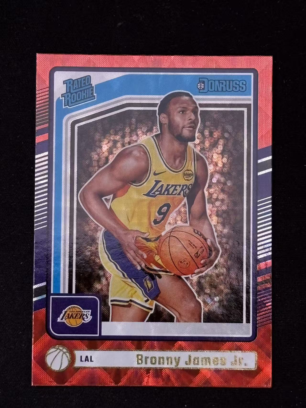 2024-25 Panini Donruss Bronny James RC 【磊子球星卡】红镭射 特卡 湖人 布朗尼 詹姆斯 皇子 大热门 凑套专收必备 卡品如图 特卡
