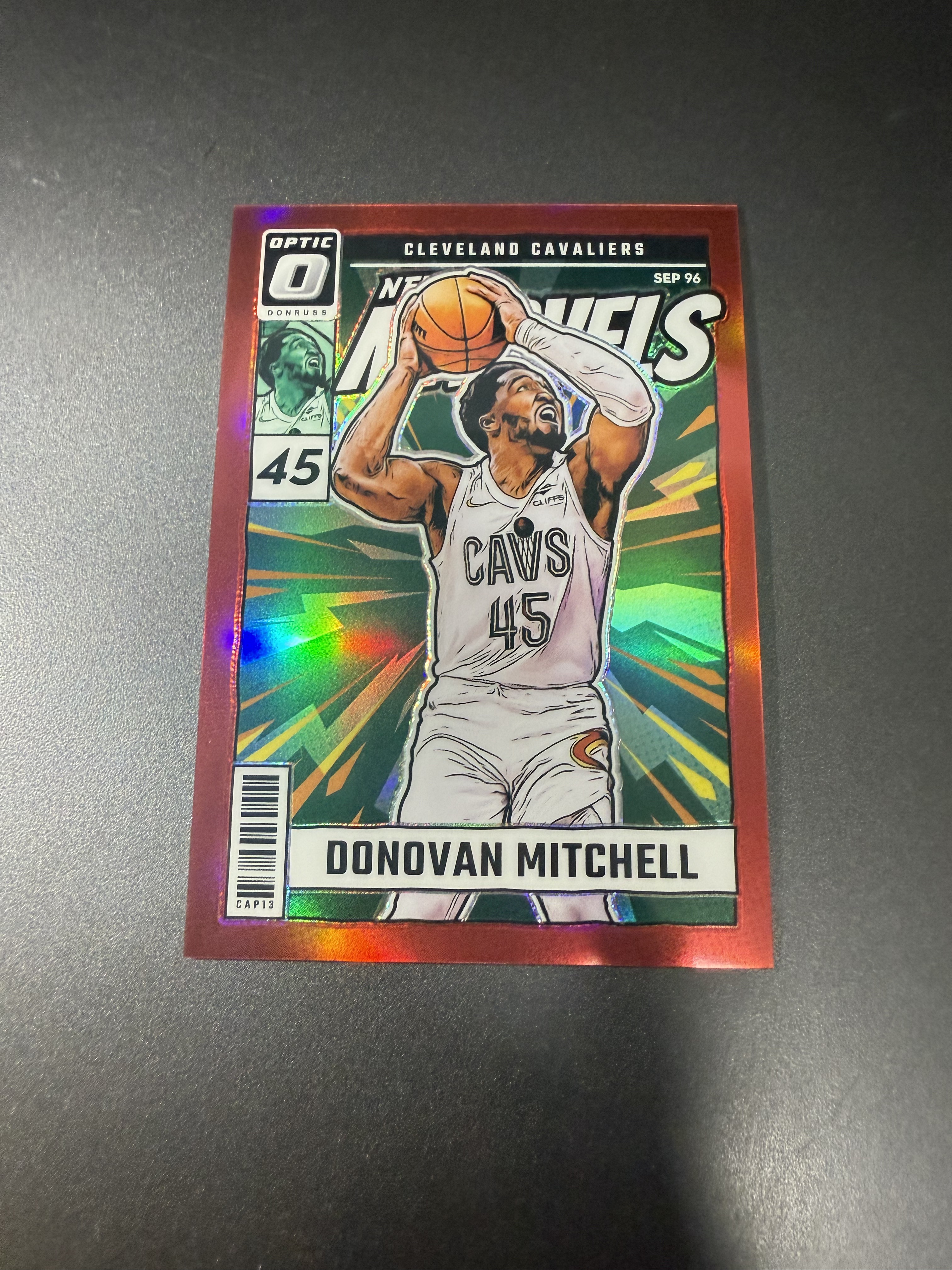 2024-25 Panini Optic Donovan Mitchell 多诺万米切尔 漫威 红折 大比例 SSP 99编 件