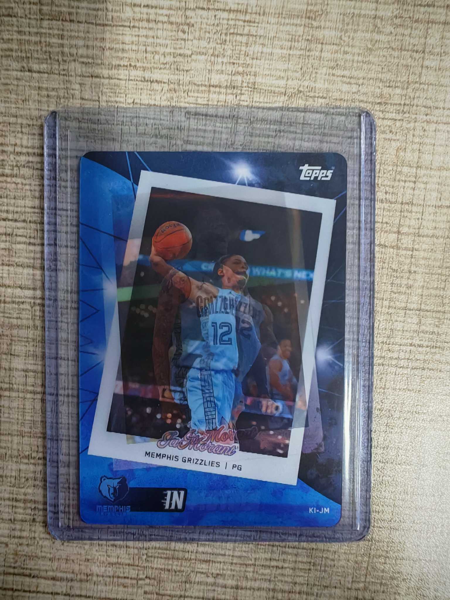 2025-26 Topps 卡游 Kayou Match Attax 游戏版 枪王 莫兰特 光栅特卡