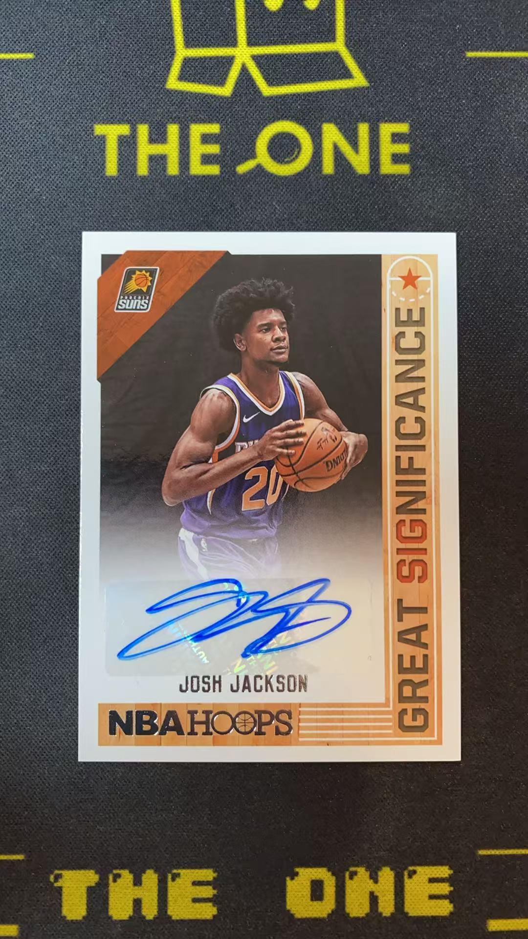 2017-18 Panini NBA Hoops Josh Jackson 【TheOne】约什 杰克逊 太阳 Hoops 签字【空白】