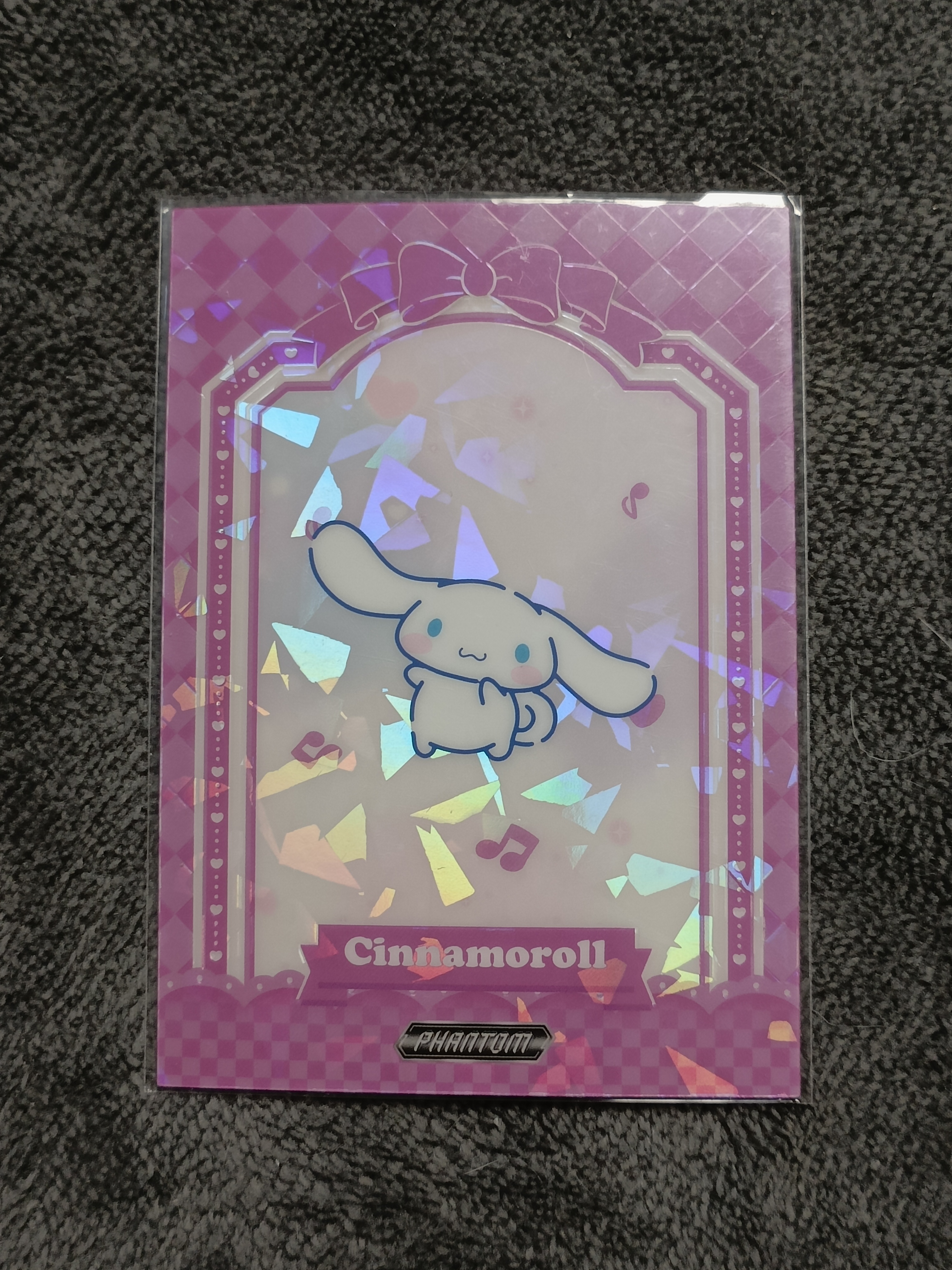 2023 Kakawow PHANTOM 三丽鸥家族系列收藏卡 Cinnamoroll 大耳狗喜拿 【谦谦拍卖】PSA-IPU-11 紫折 108/115编 秋鹿