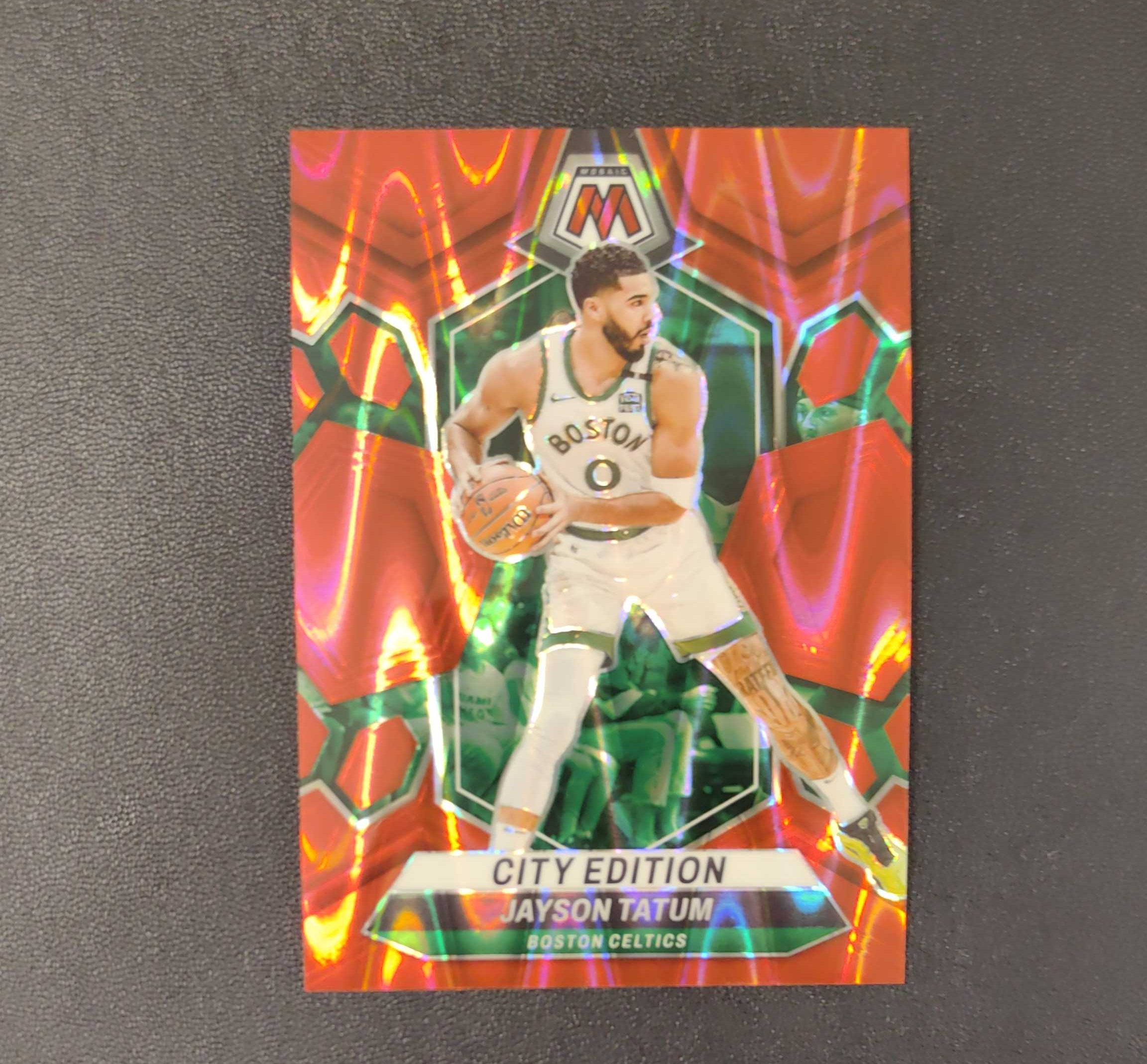 2023-24 Panini Mosaic Jayson Tatum 马赛克 红熔岩折 变形虫 /299编 杰森 塔图姆 獭兔 凯尔特人 东契奇 sga 库里 文班亚马 詹姆斯 多张再拍