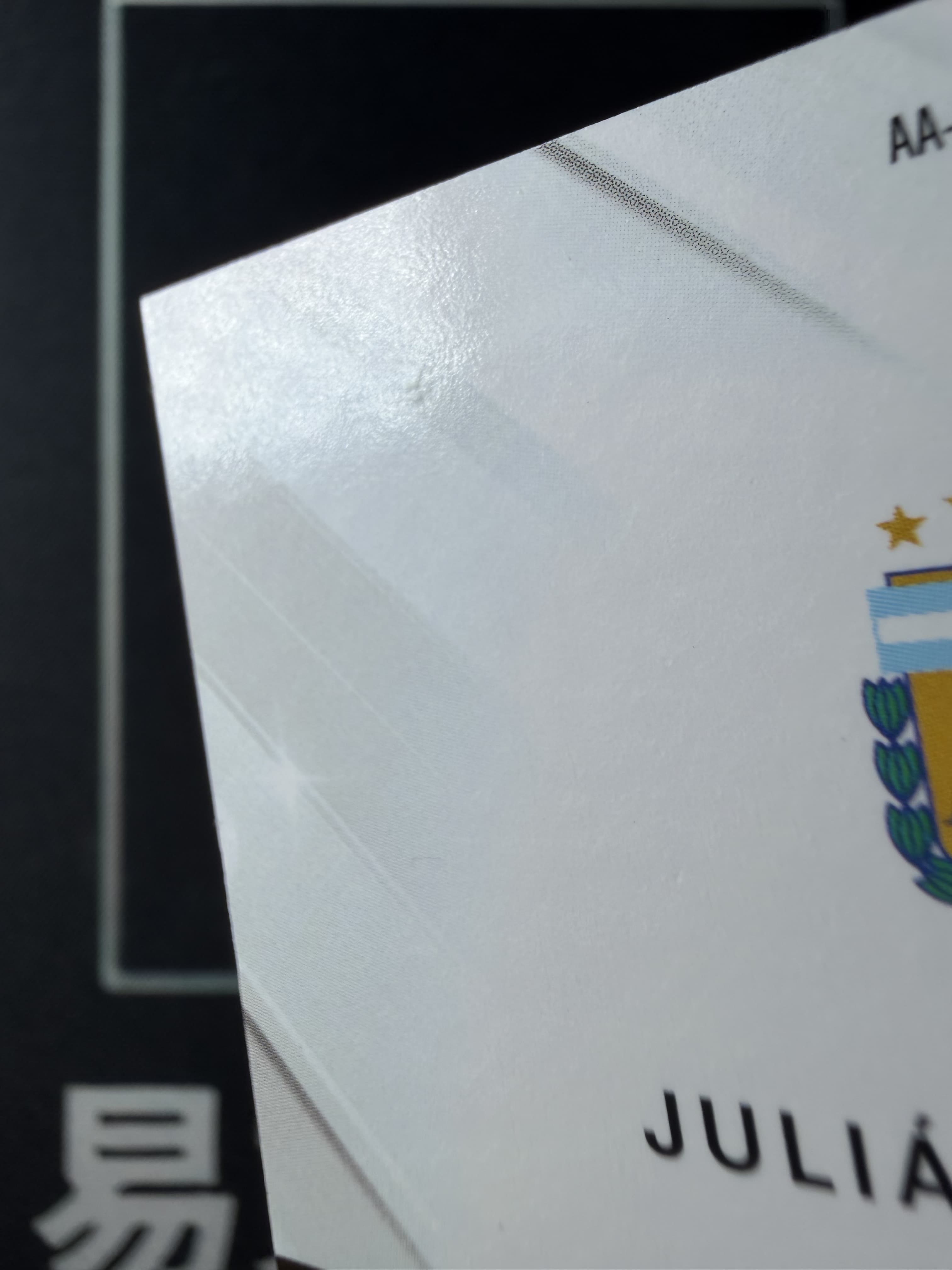 【易文拍卖 超级回款】2025 Topps Focus Argentina 阿根廷 聚焦队盒 JULIAN ALVAREZ 阿根廷 马竞 曼城 阿尔瓦雷斯 小蜘蛛 1/5编 红折 签字签名 #姚总