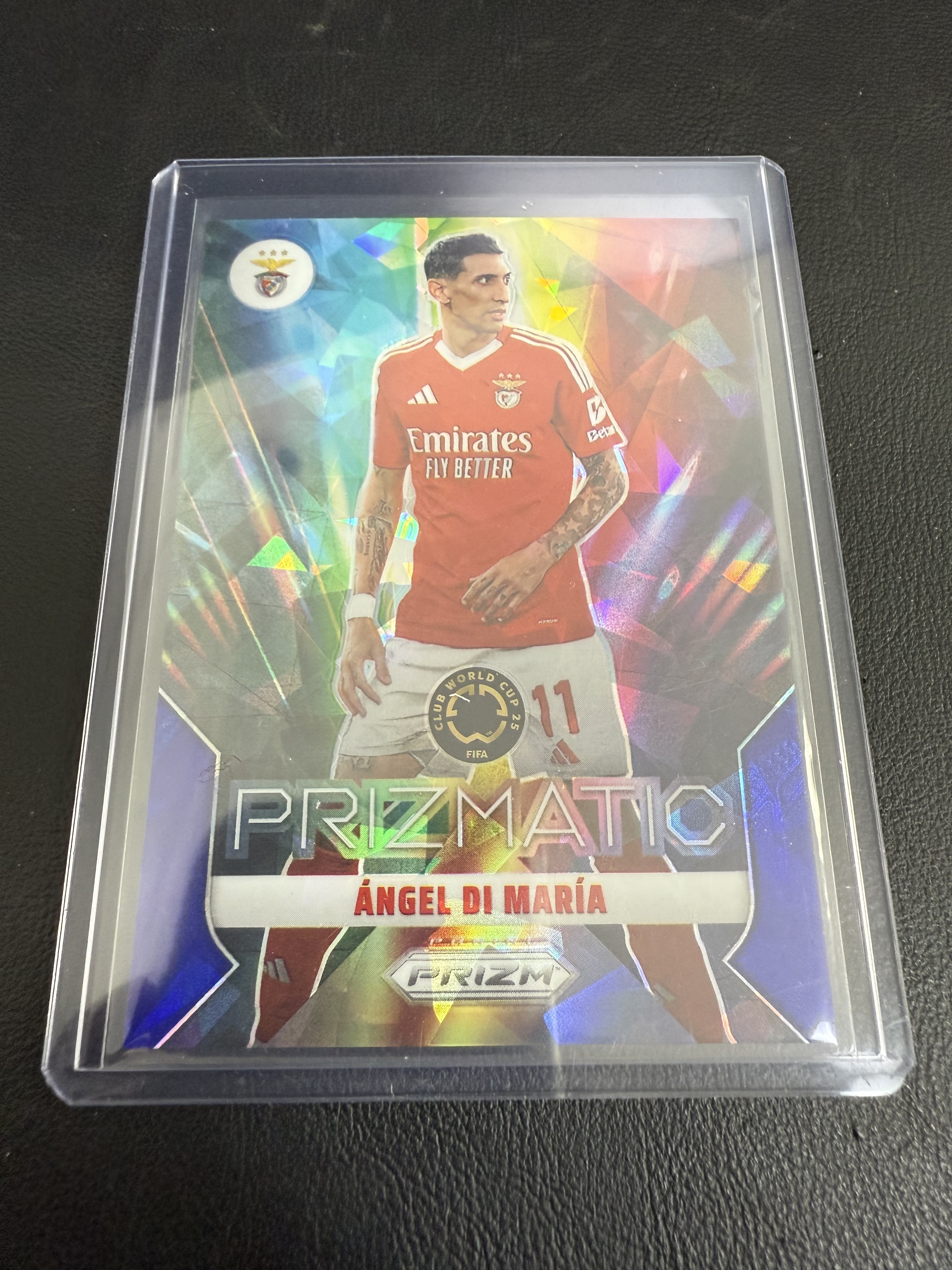 2025 Panini Prizm FIFA Club World Cup Angel Di Maria #27 PZ 迪马利亚 蓝碎冰折 94/99 卡品如图 只合并当日订单【金叔代拍 秦月】