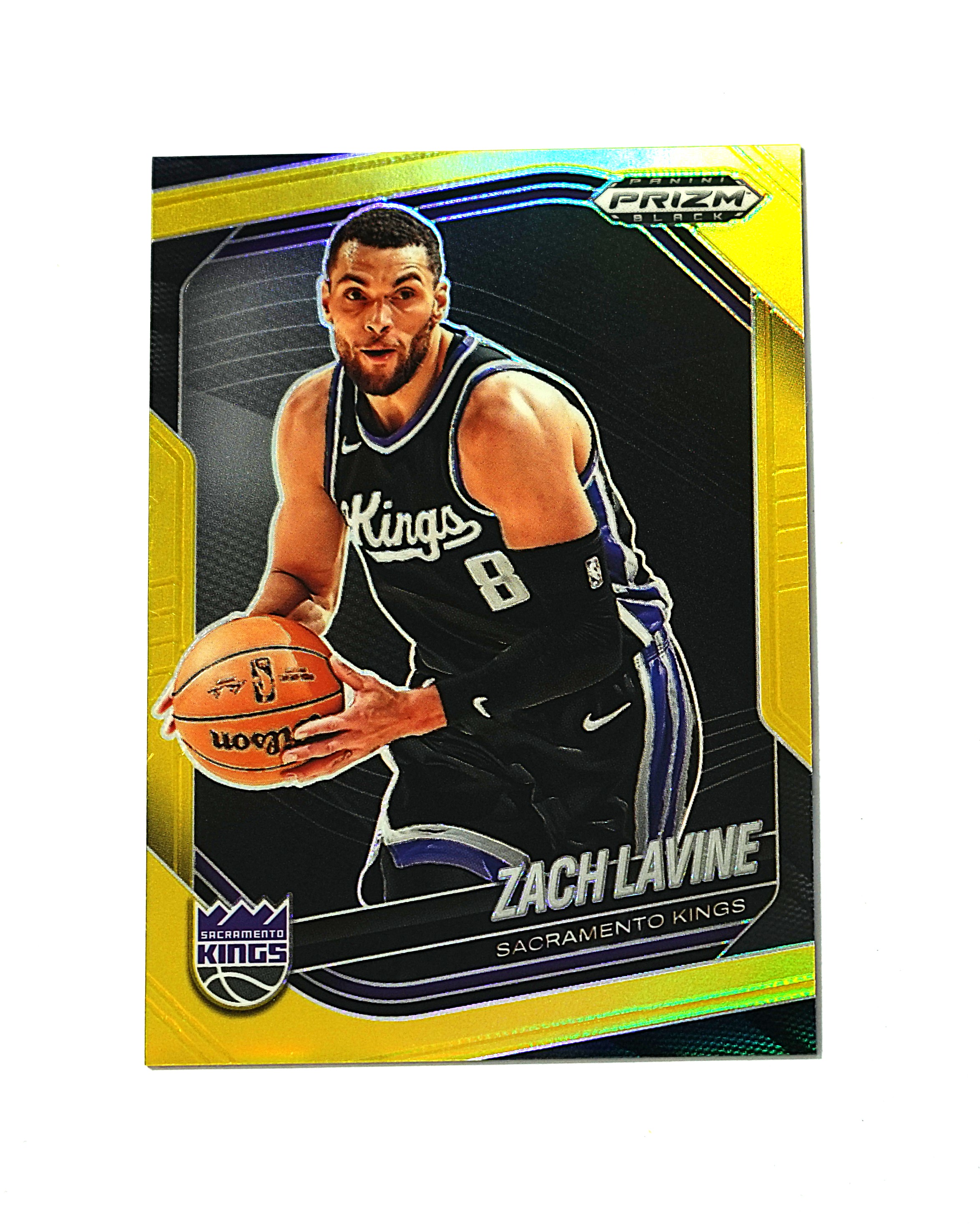 2024-25 Panini Prizm Black Zach LaVine 扎克 拉文 07/10编 金折 超低编 正base 国王 德罗赞队友 差一位同背 凑套专收必备 卡品微瑕如图【TZ】