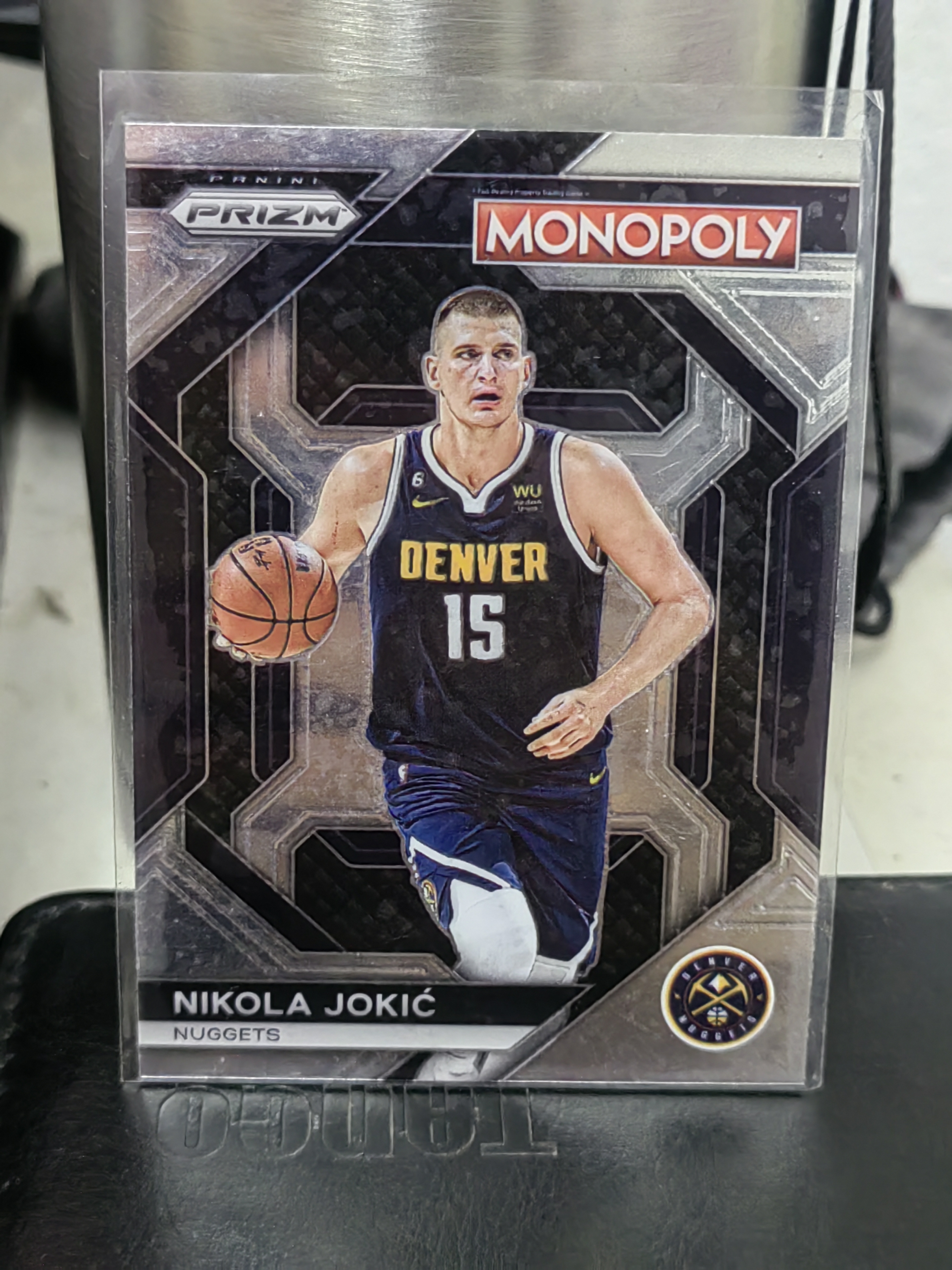 2023-24 Panini Prizm Monopoly Nikola Jokic PZ 大富翁 尼古拉 约基奇 掘金 第一张 篮 白边白角 不保卡品 卡品如图