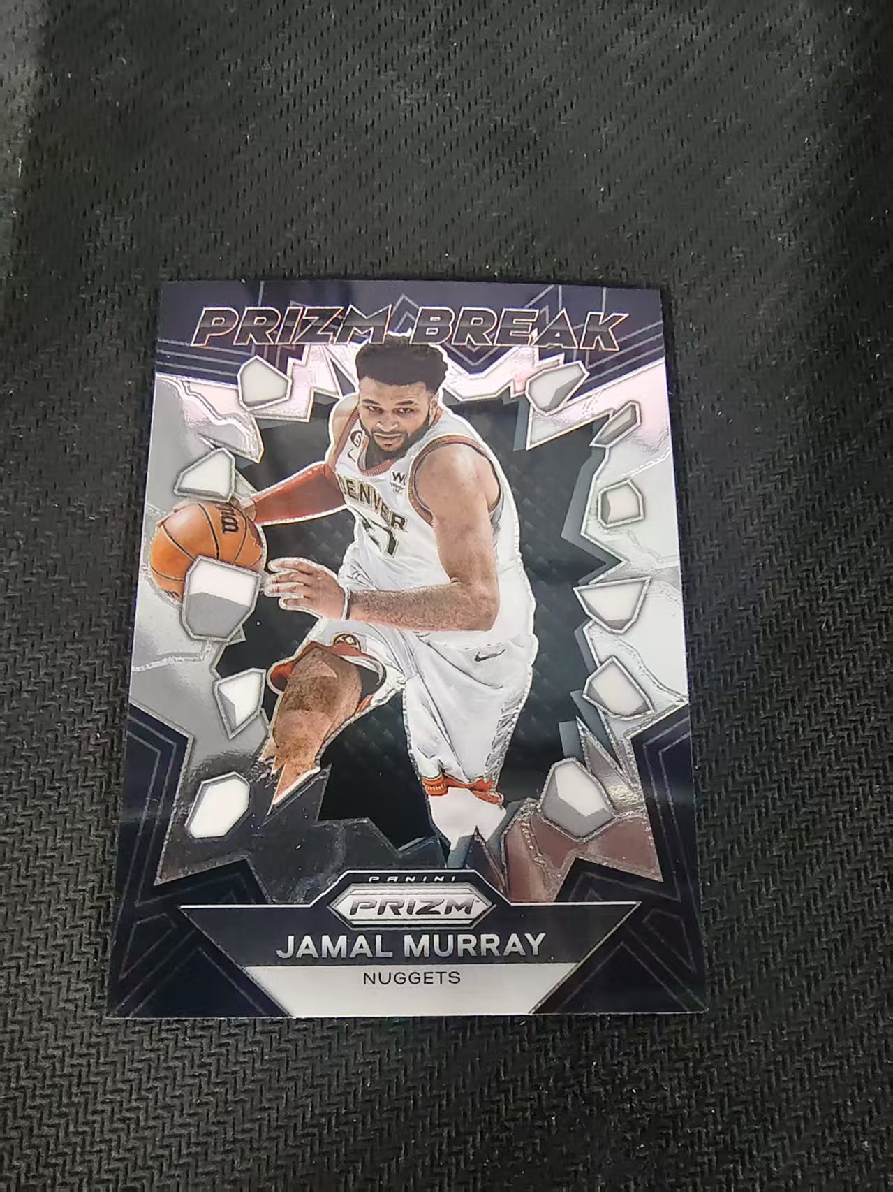 【可合并,不累计】2023-24 Panini Prizm Jamal Murray 贾马尔 穆雷 掘金 break特卡 PZ 划痕 边角瑕疵 介意勿拍 #21