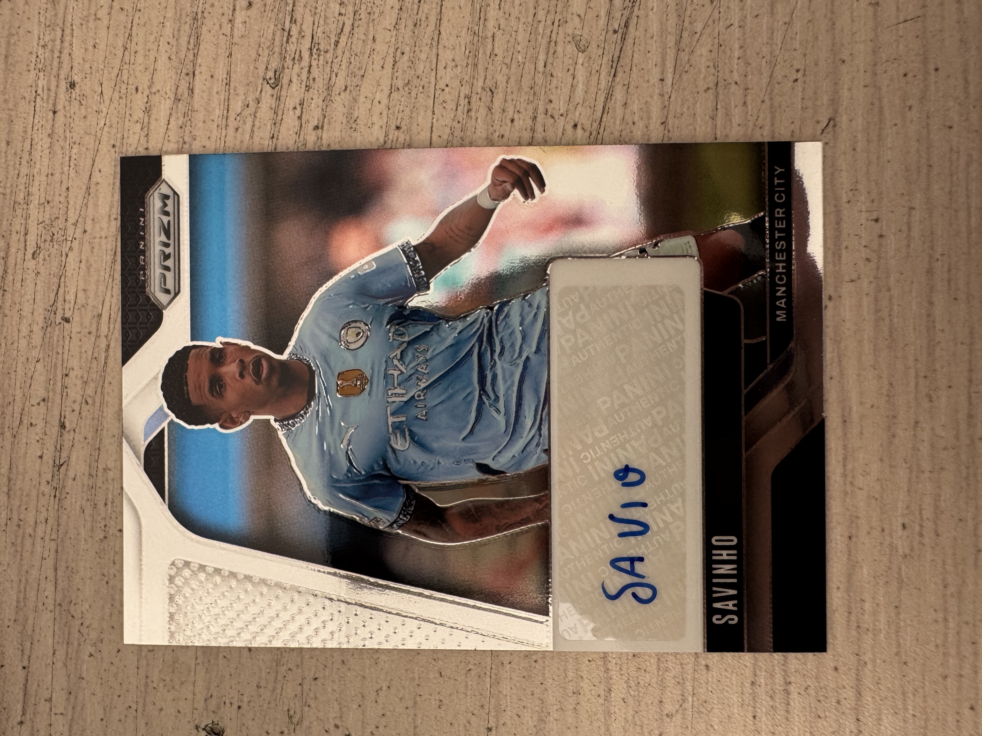 2024-25 Panini Prizm Savinho 英超PZ 曼城 巴西 萨维尼奥 萨维奥 签字 贴签 卡品如图 达达