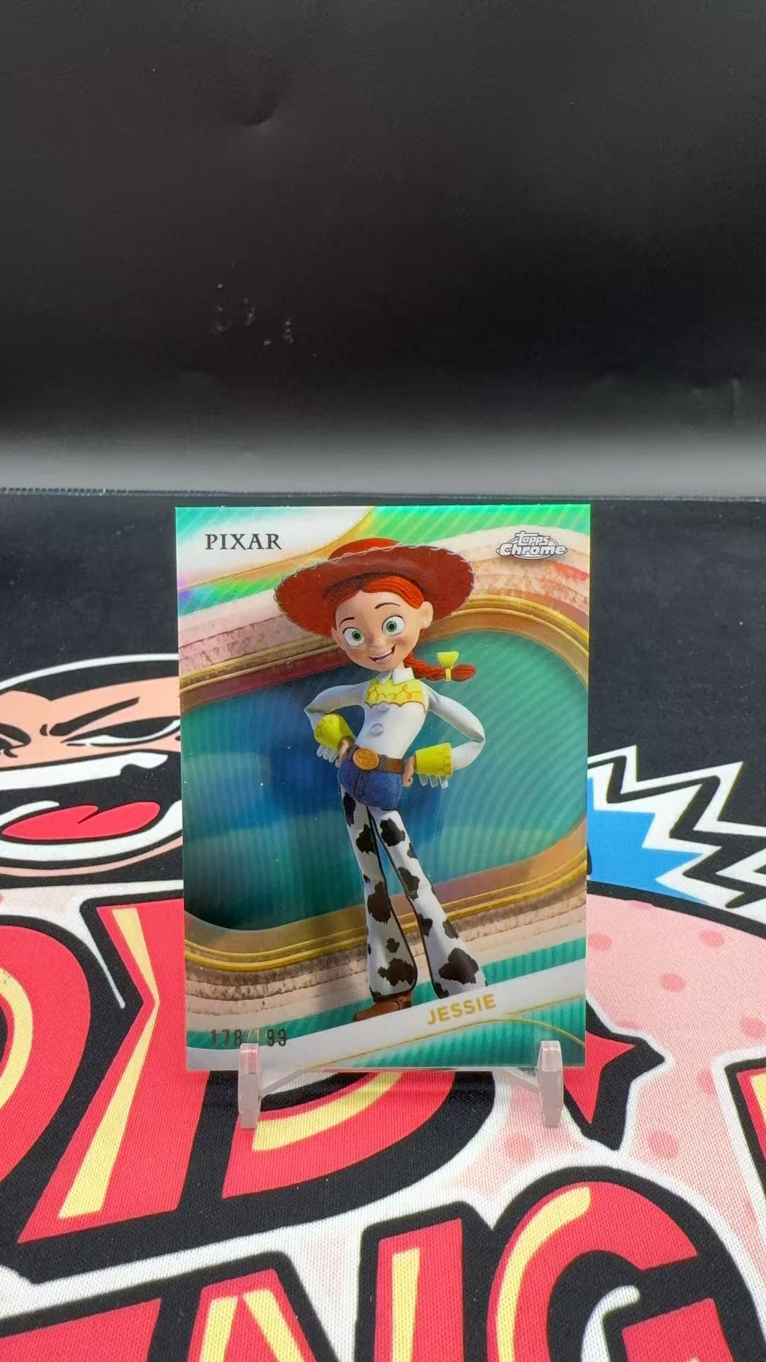【玩具坑】2025 Topps Disney Chrome 迪士尼 TC系列 base 淡绿折 199编 #94 jessie