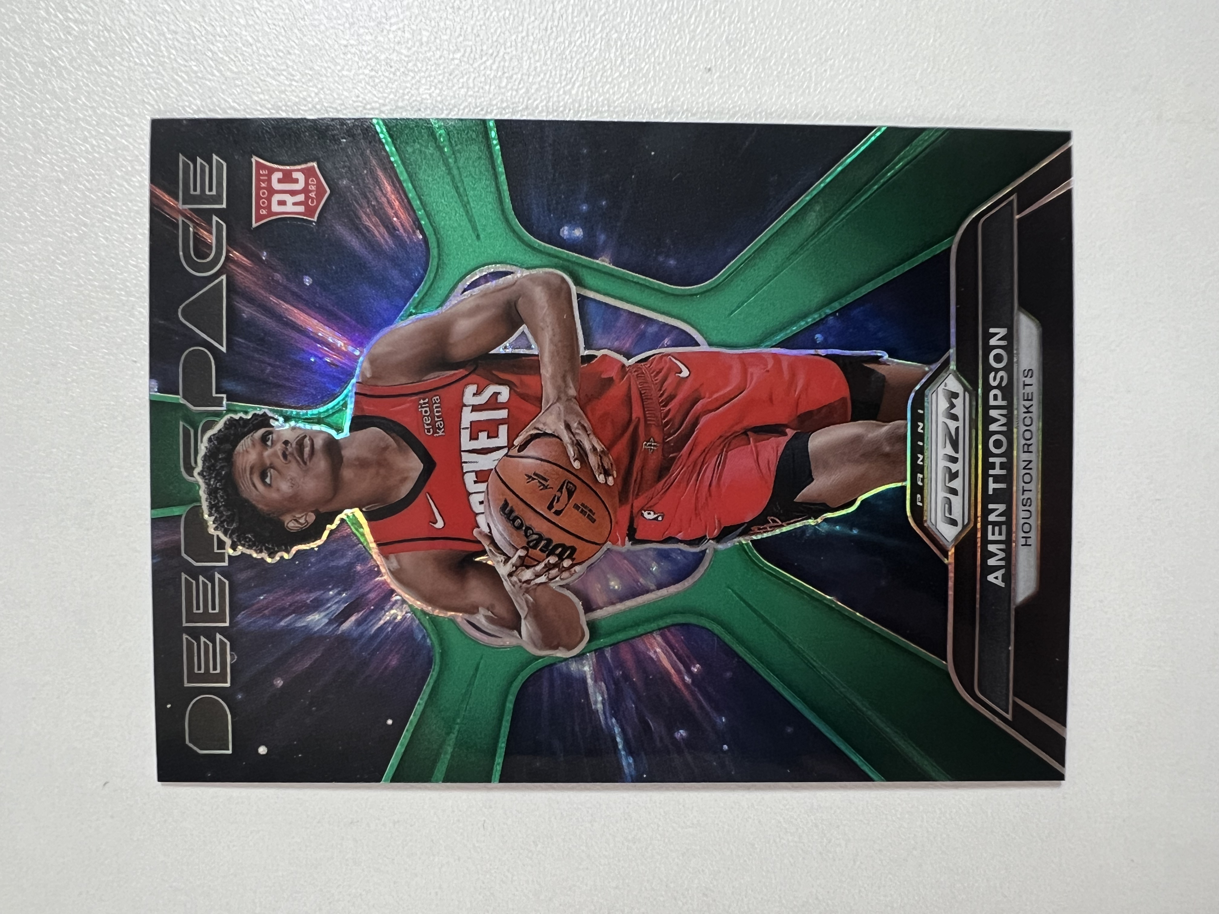 2023-24 Panini Prizm Amen Thompson RC 阿门汤普森 火箭 新秀年 绿折 PZ系列 HH03 收藏凑套 卡品如图