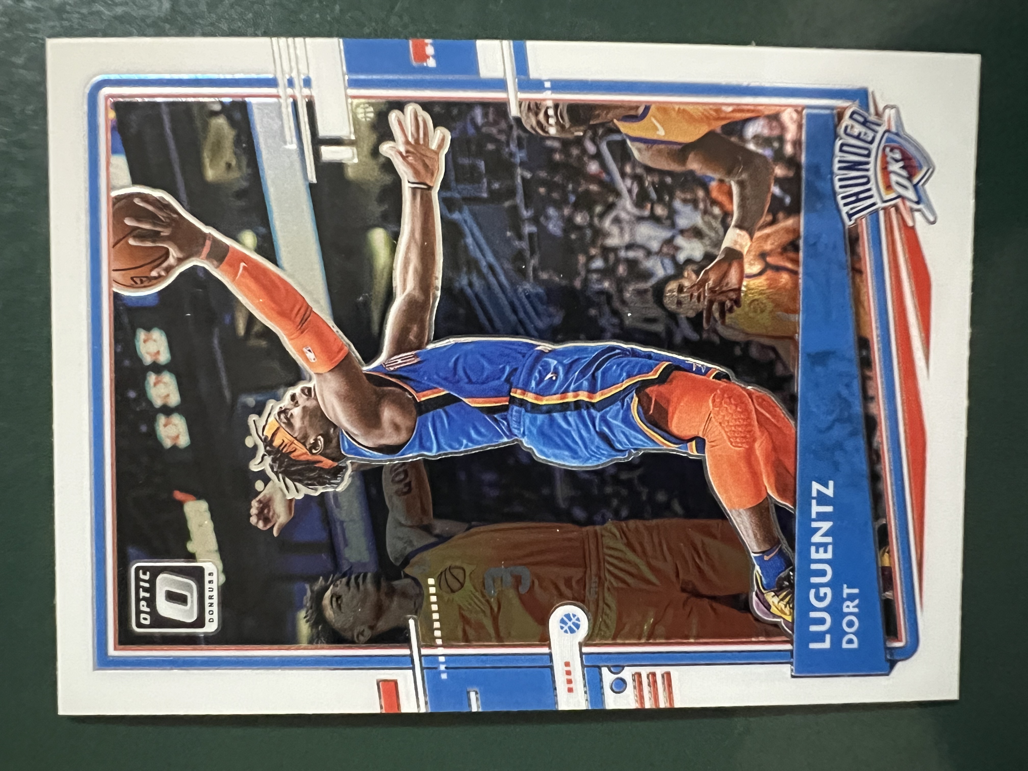 2021-22 Panini Donruss Luguentz Dort 杜蕾斯系列 吕冈茨·多尔特 雷霆 BASE 收藏凑套 卡品如图