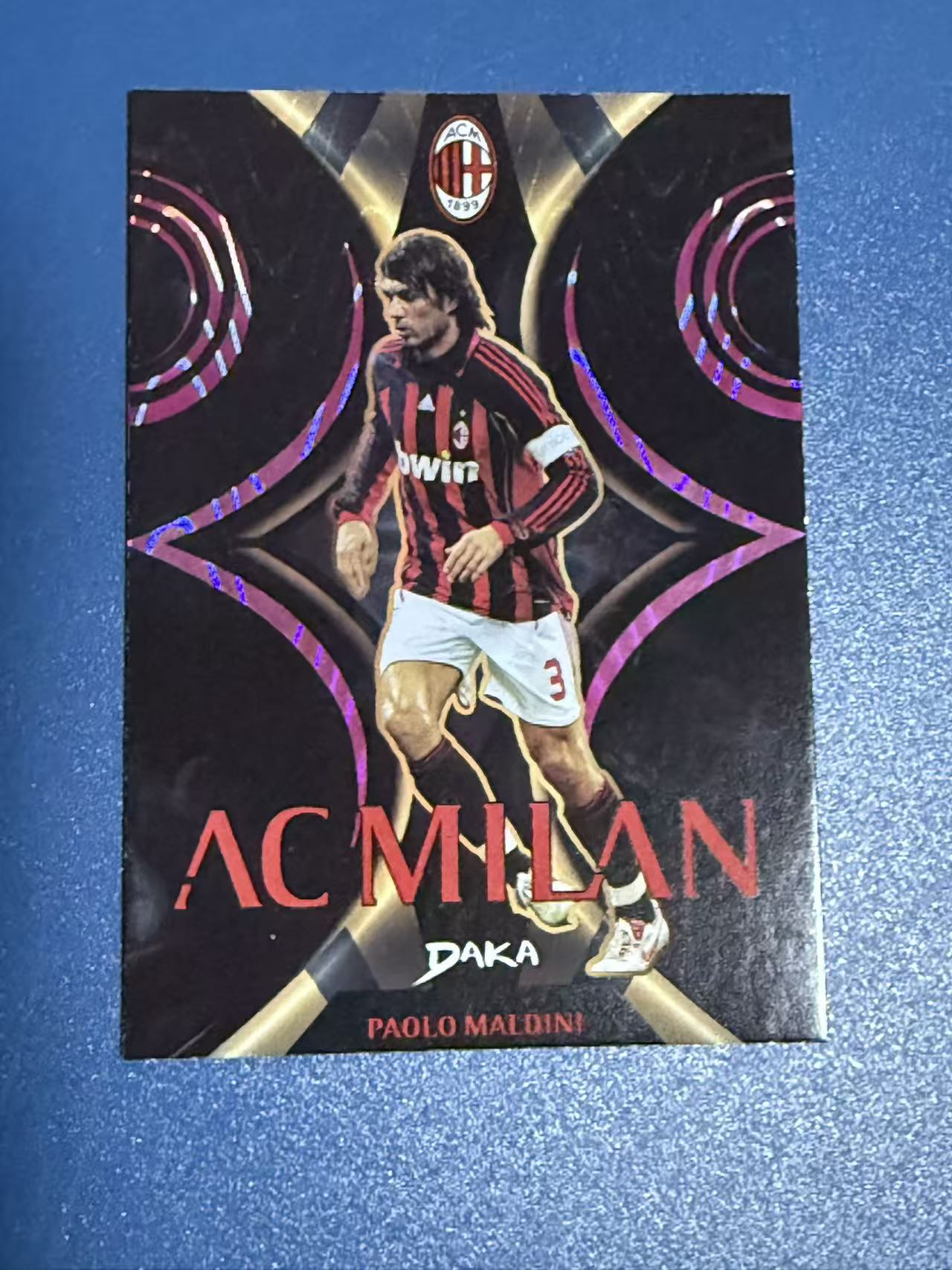 2025 DAKA AC米兰队盒 Paolo Maldini 【mxn拍卖】达咖 达卡 马尔蒂尼 特卡 19/99编 AC米兰 AC MILAN 意大利 不发到付