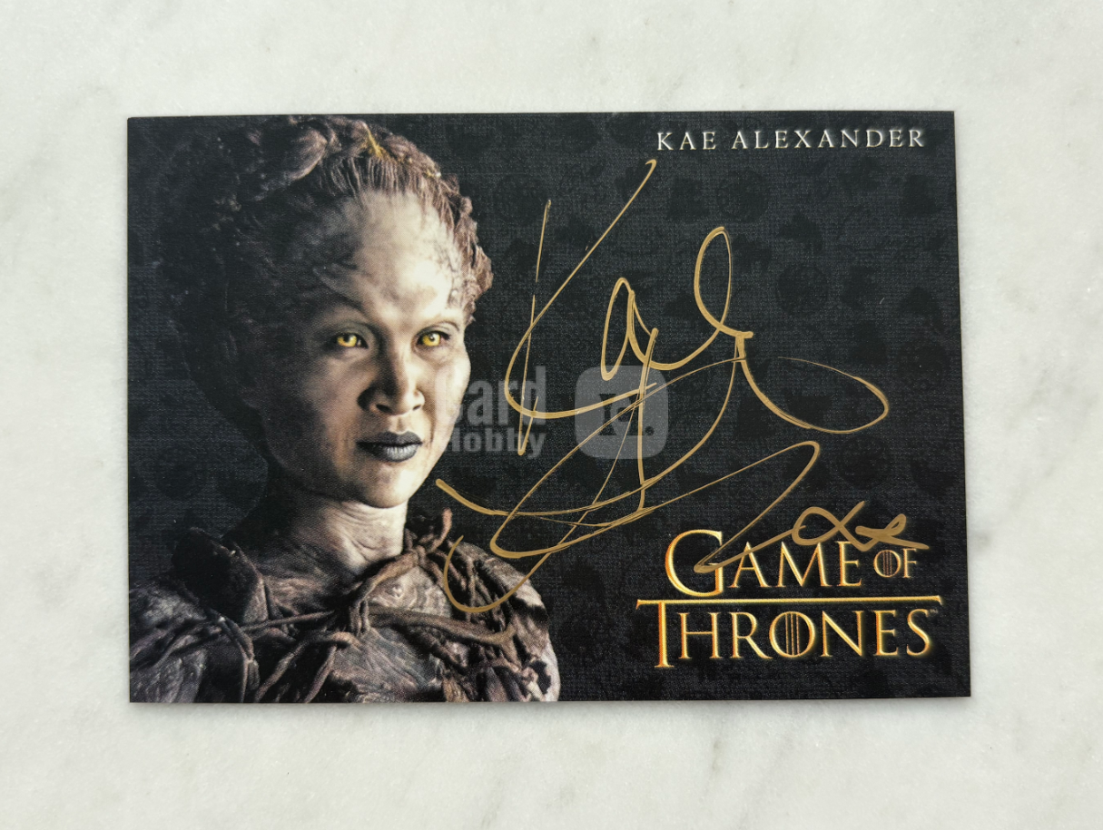 2022 Other Game of Thrones Kae Alexander HBO 权游 权利的游戏 权力的游戏 冰与火之歌 卡亚历山大 金笔卡签 角色Leaf