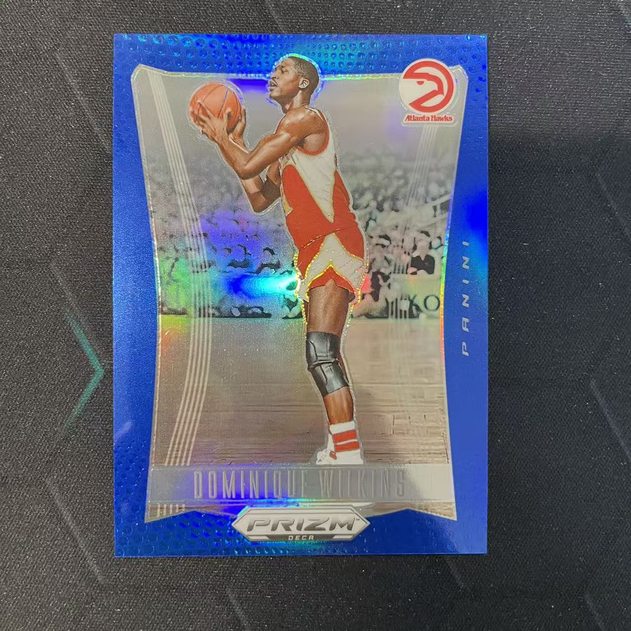 2023-24 Panini Prizm Dominique Wilkins 【阿福代卖】多米尼克 威尔金斯 老鹰 149编 蓝折 收藏必备(行行行A)
