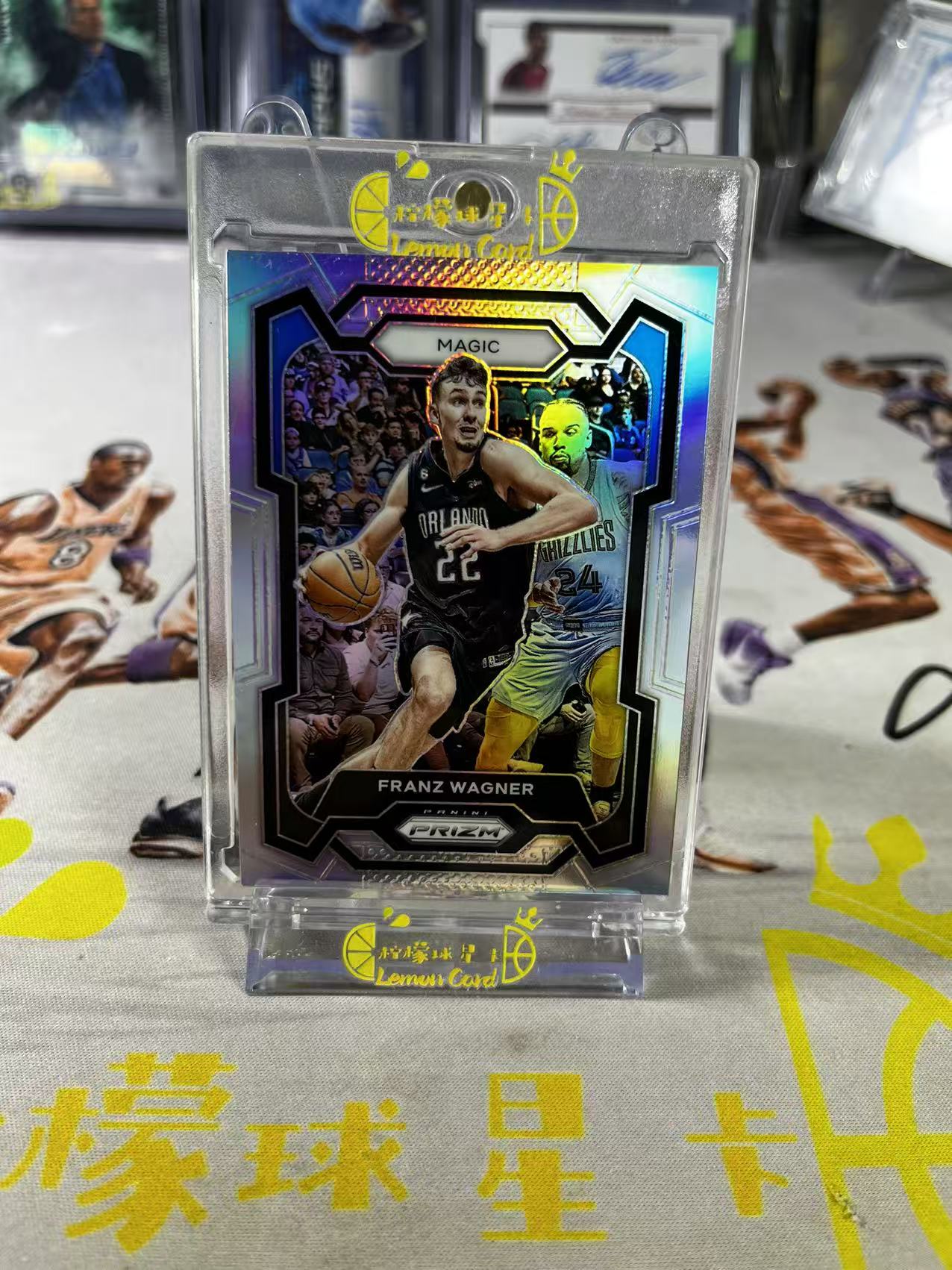 2023-24 Panini Prizm Franz Wagner 【柠檬球星卡拍卖】魔术 弗朗茨 瓦格纳 银折 折射 pz 微瑕如图 #不语