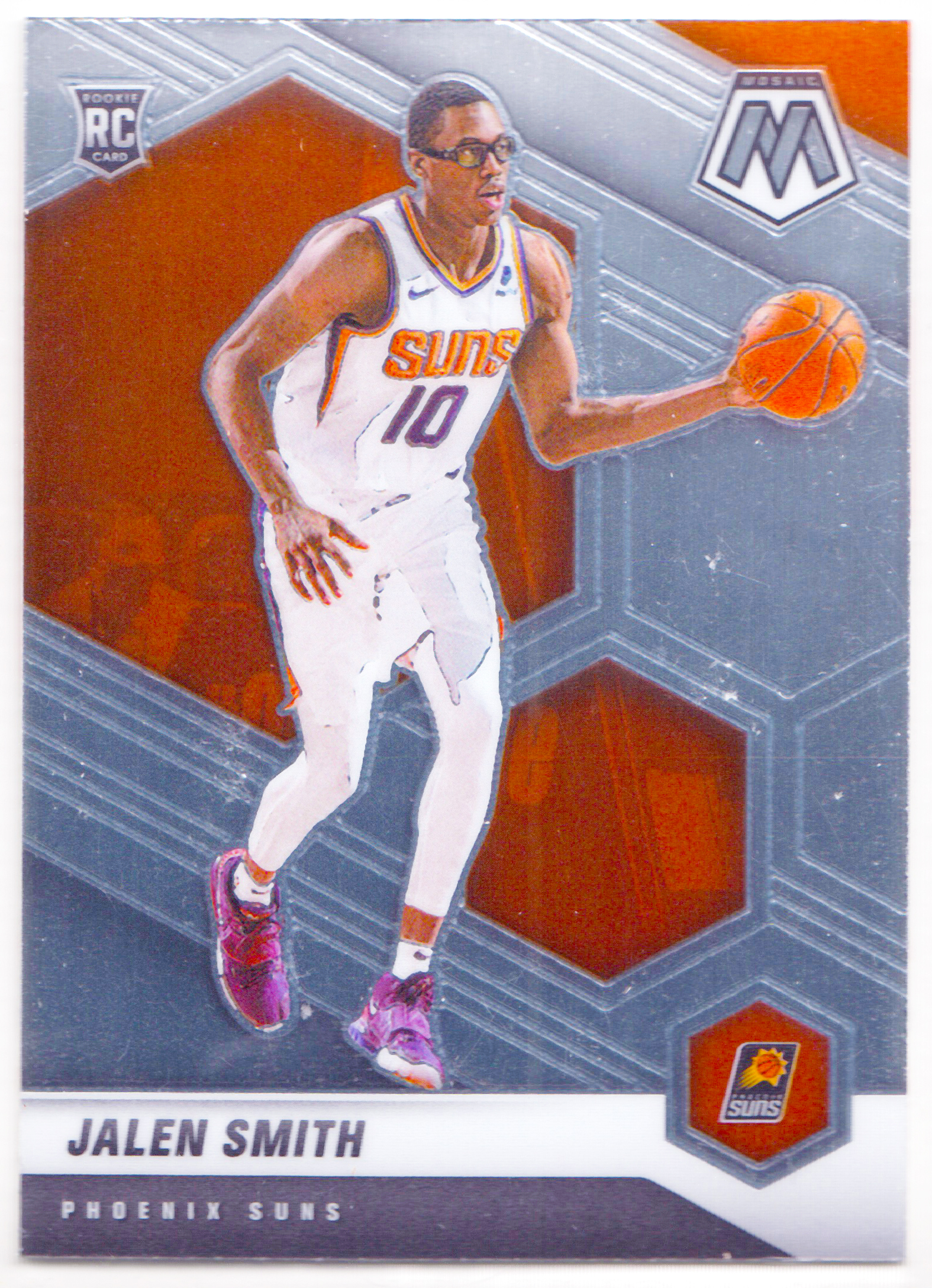 【ABC1 Card Market】2020-21 Panini Mosaic Jalen Smith 杰伦 史密斯 马赛克系列 Phoenix Suns 菲尼克斯太阳 RC 新秀卡 Rookie Card #228 CT75583