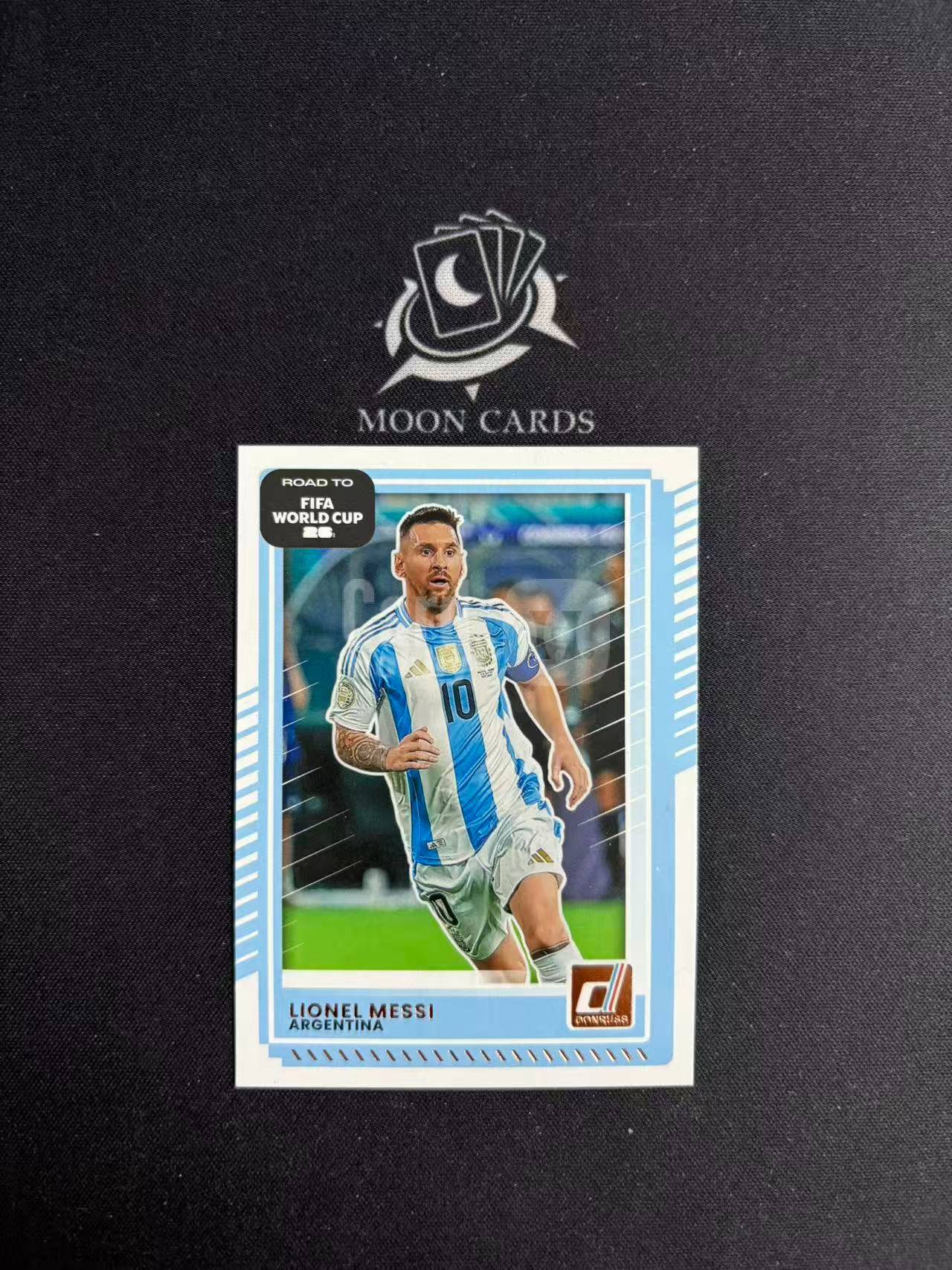 【梦卡拍卖】2025-26 Panini Donruss Lionel Messi 利昂内尔 梅西 阿根廷 杜蕾斯 世界杯之路 base #DD# BT蒯