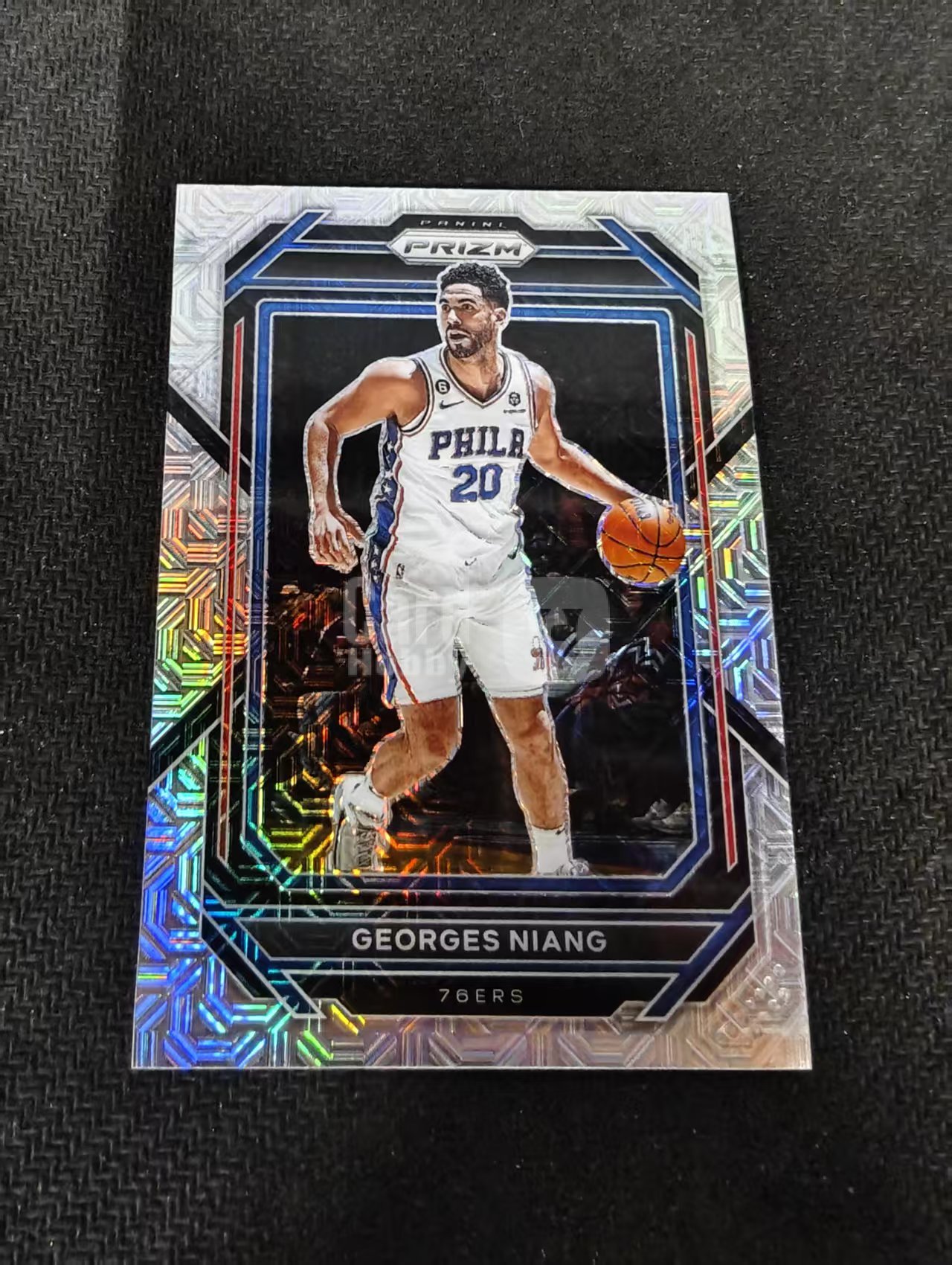 2022-23 Panini Prizm Georges Niang 乔治 尼昂 76人 MOJO折 25编 划痕 边角瑕疵
