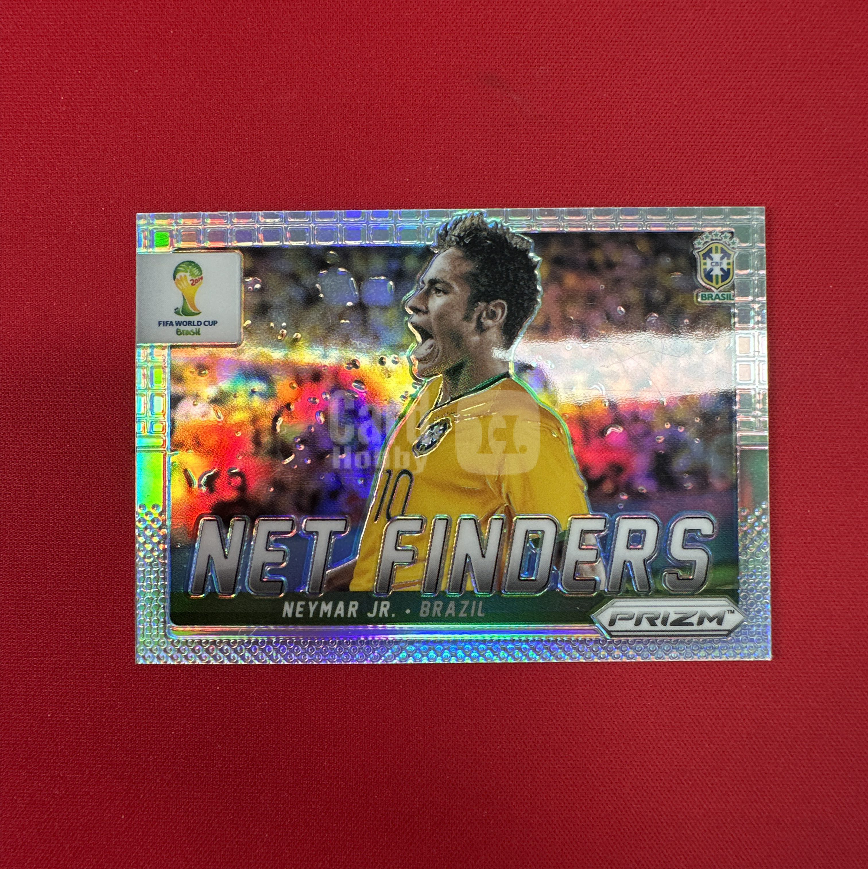 【四喜代拍】2014 Panini Prizm Neymar Jr. PZ 元年 世界杯 巴西 内马尔 内少 Net Finders 射手特卡 银折 折射 卡品如图(archer)