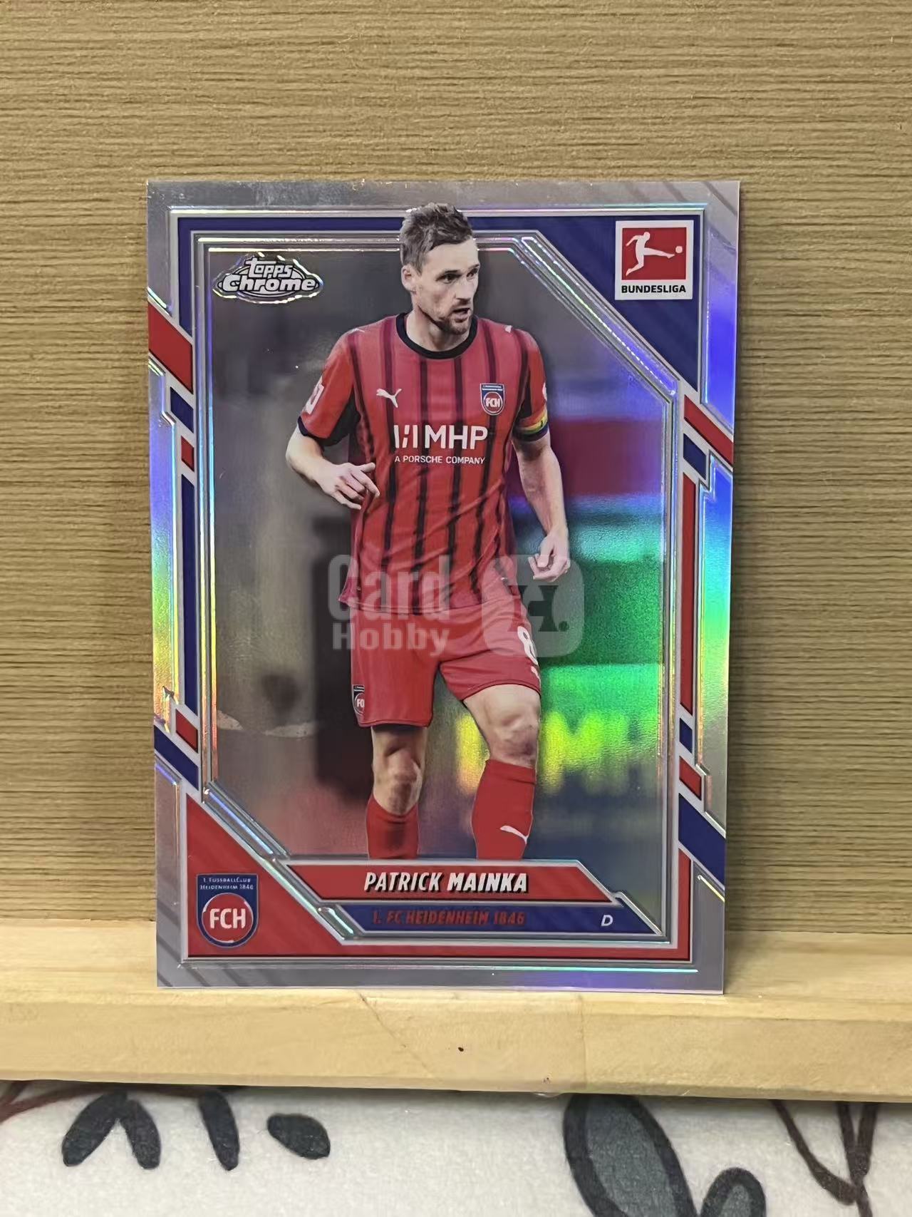 2026 Topps Chrome patrick mainka 帕特里克 迈因卡 海登海姆 银折 德甲 实卡精美 卡品如图 LZ14