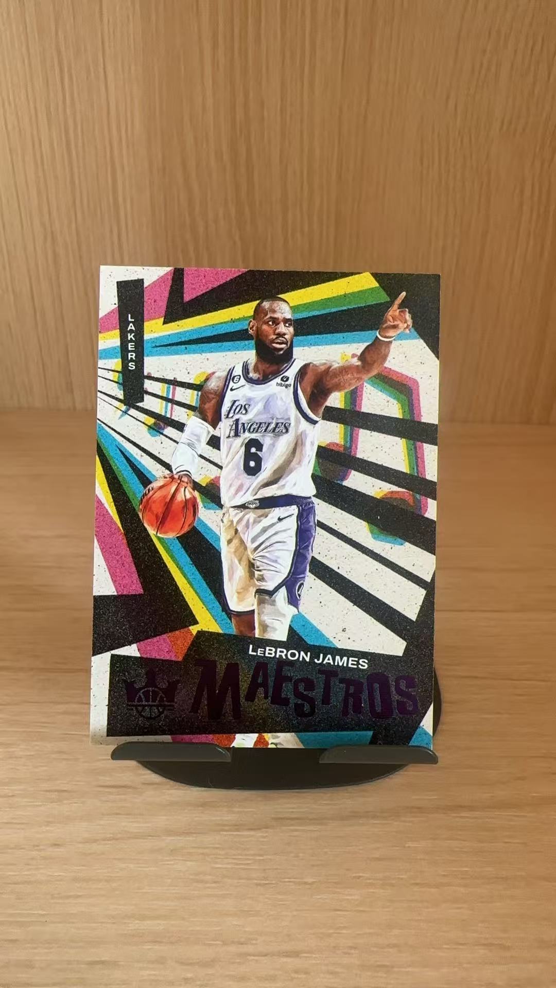 2022-23 Panini Court Kings LeBron James #16油画 勒布朗 詹姆斯 小皇帝 湖人 49编 卡品如图