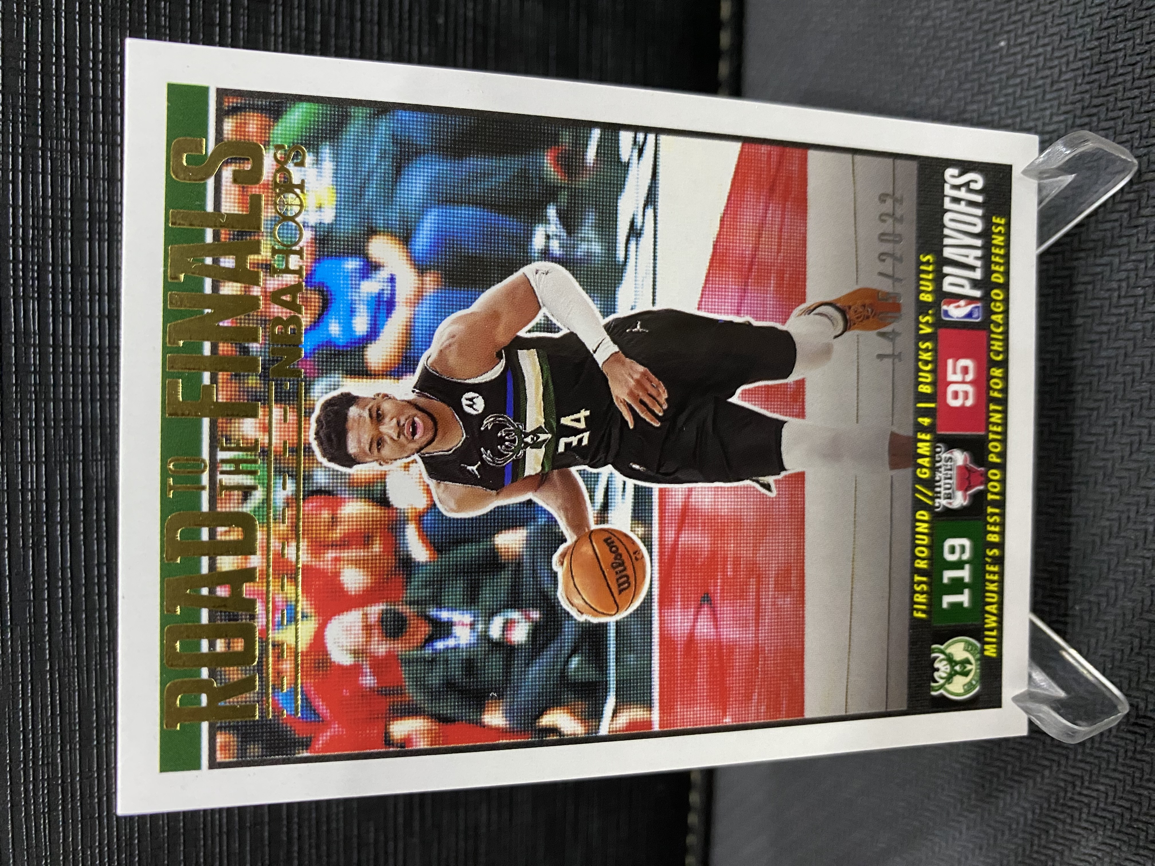 2022-23 Panini Hoops Giannis Antetokounmpo 雄鹿 阿德托昆博 字母哥 冠军之路 2022编 收藏必备 卡品如图 -老道-【乌苏拍卖】