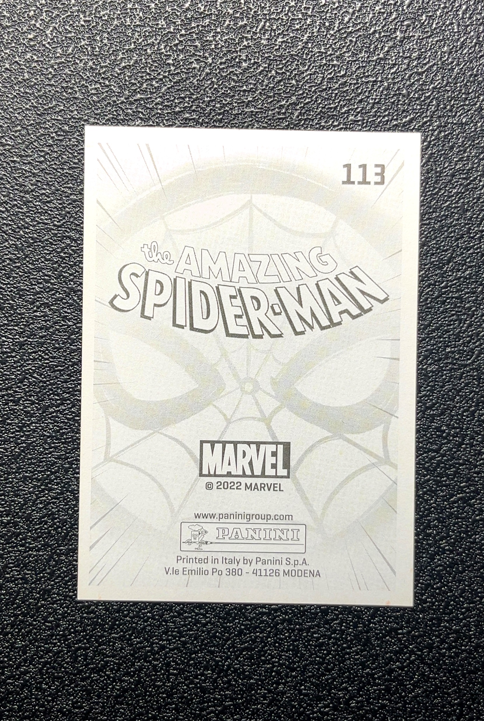 【岛屿拍卖】2022 Panini Spider-man 蜘蛛侠 卡品如图 高价值 #113 0006#591