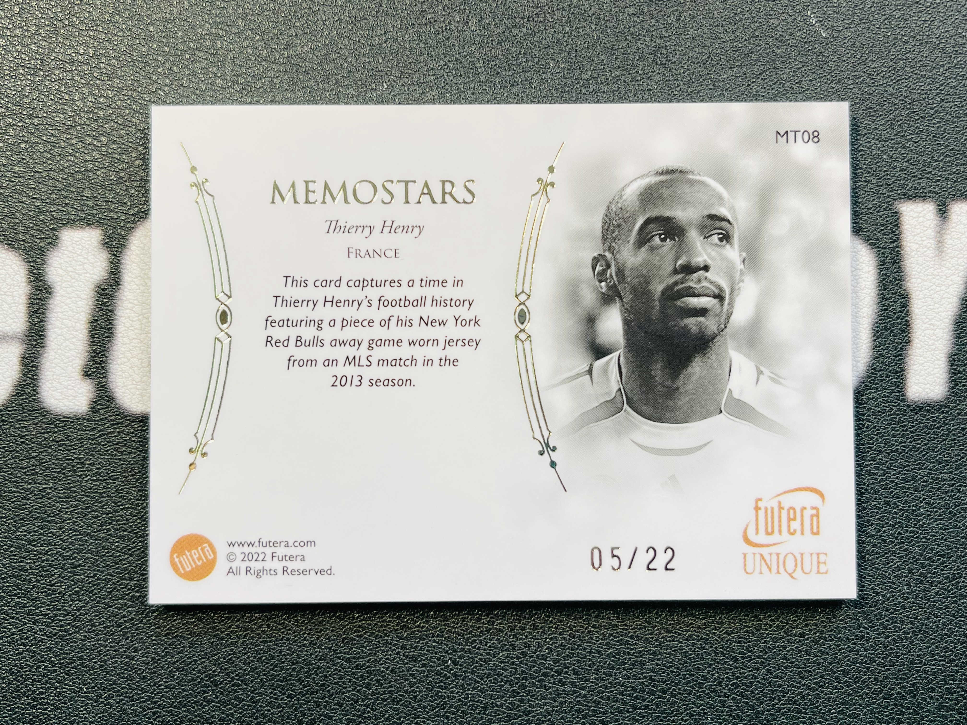 【CHILL官方代拍】苗123 2022 FUTERA 福特拉 法国 THIERRY HENRY 大帝 亨利 巴萨 阿森纳 MEMOSTARS ...