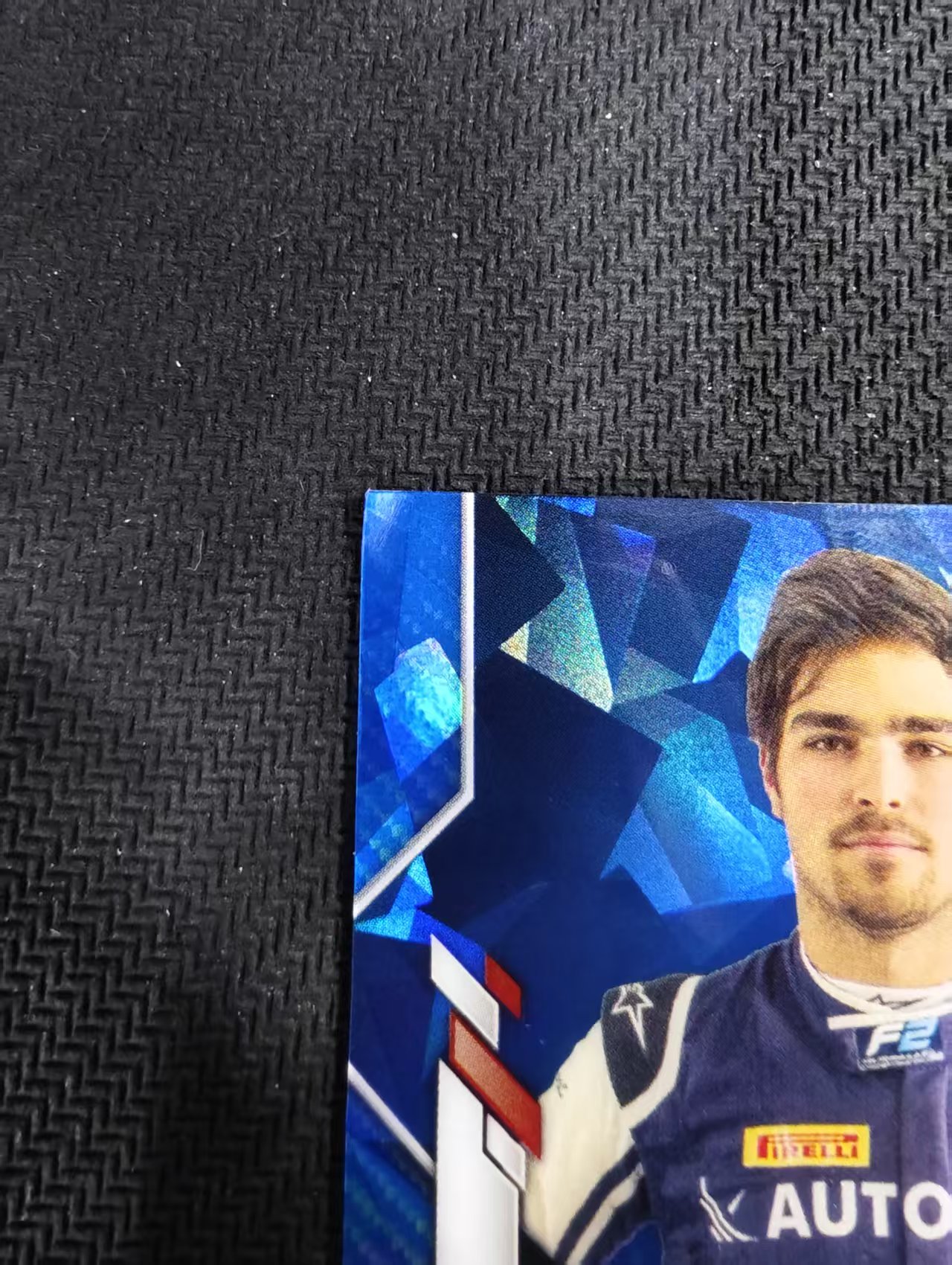 【汽水拍卖】2020 Topps Chrome F1 Pedro Piquet 佩德罗 皮奎特 元年 蓝宝石 碎冰折 角瑕疵 #48
