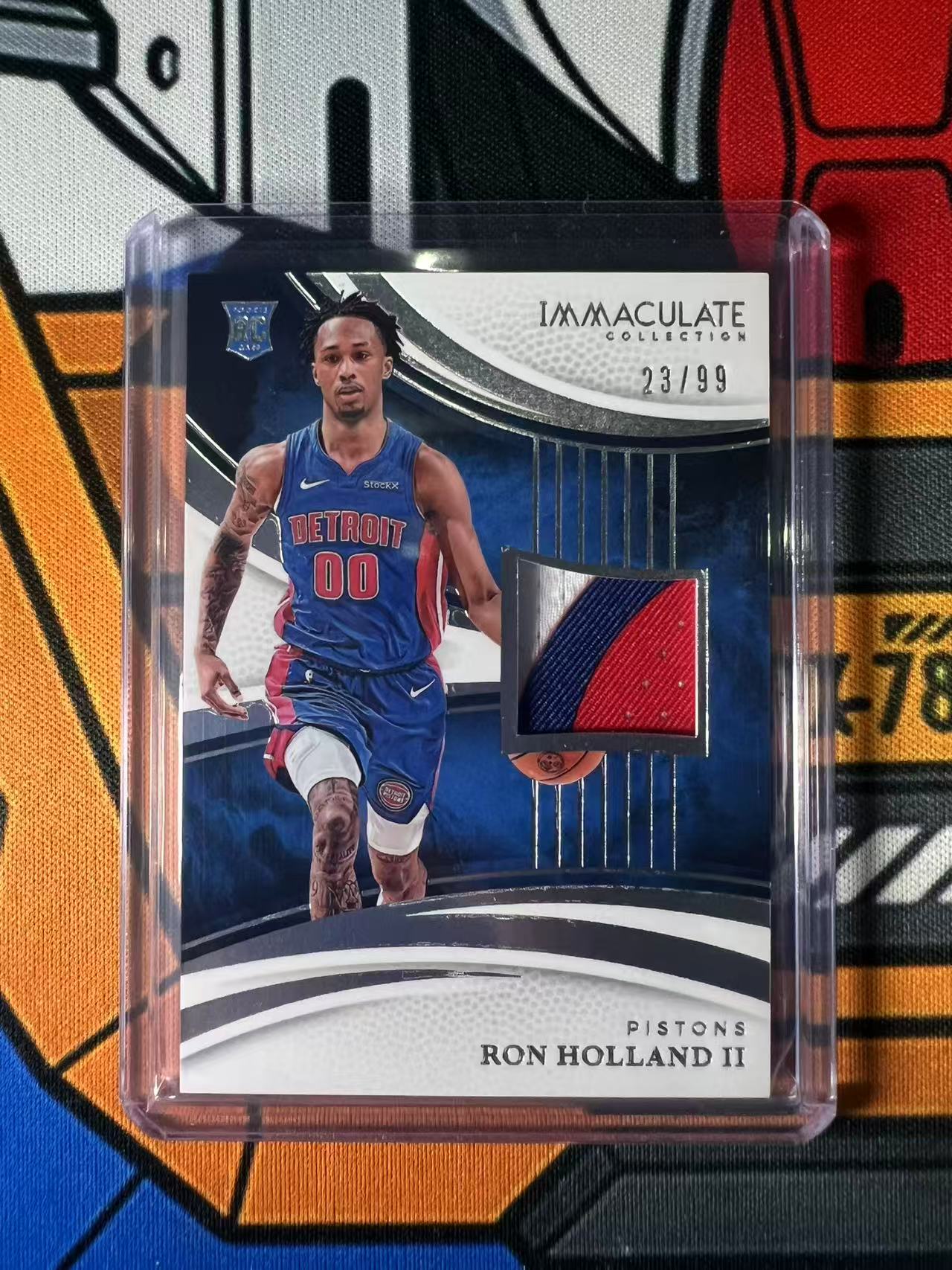 2024-25 Panini Immaculate Ron Holland RC 【GT拍卖】隆 霍兰德 24/99编 IMM 小窗球衣 patch