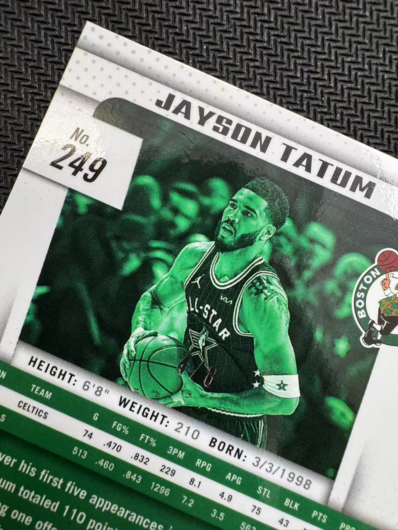 2024-25 Panini Prizm Jayson Tatum 【有品代卖】prizm deca 先行 凯尔特人 杰森 塔图姆 全明星选图 先行独占 黑金折 黑金shimmer 卡品如图