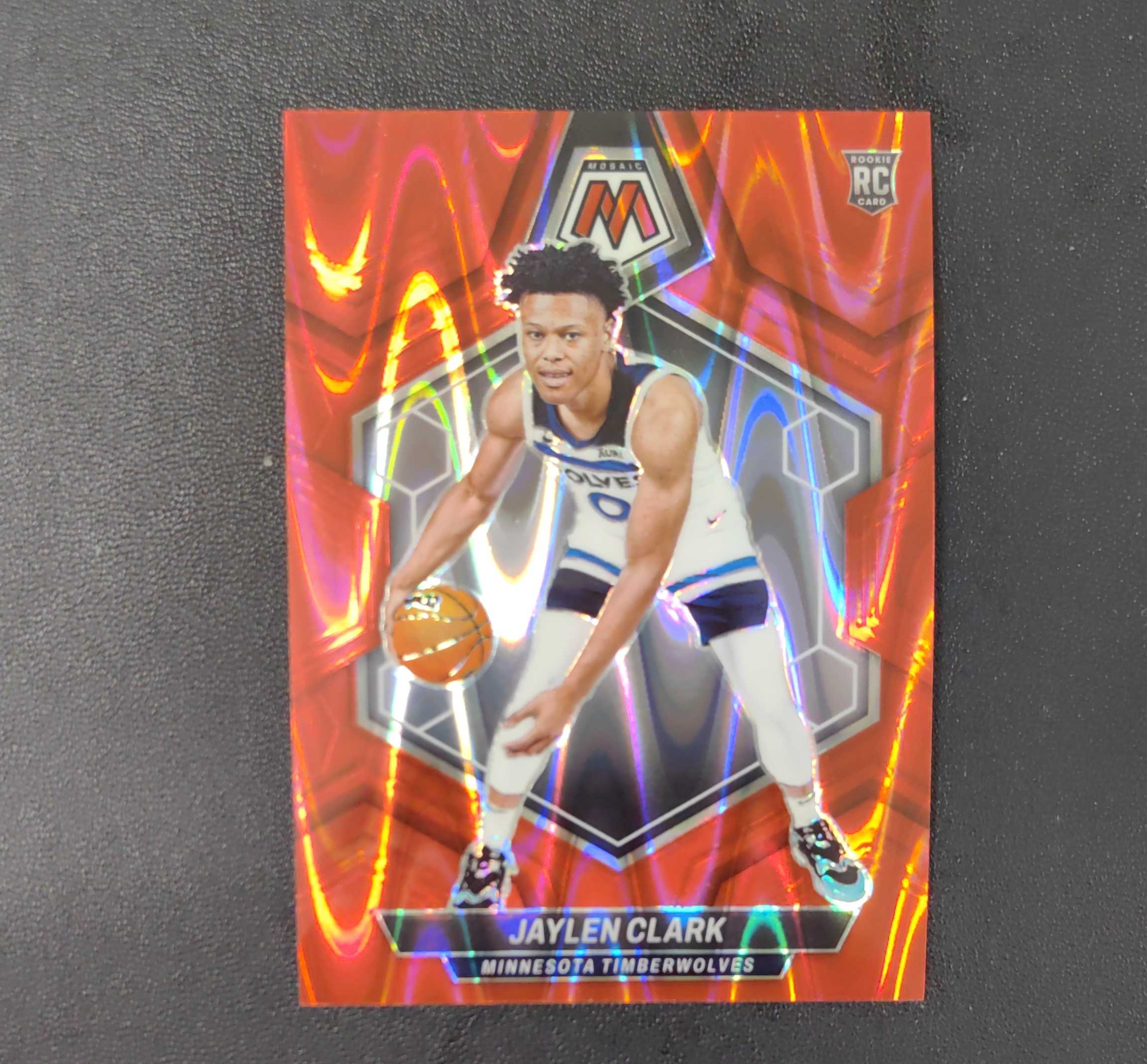 2023-24 Panini Mosaic Jaylen Clark 杰伦 克拉克 森林狼 新秀 RC 马赛克 299编 鹈鹕队 东契奇 sga 库里 文班亚马 詹姆斯 多张再拍
