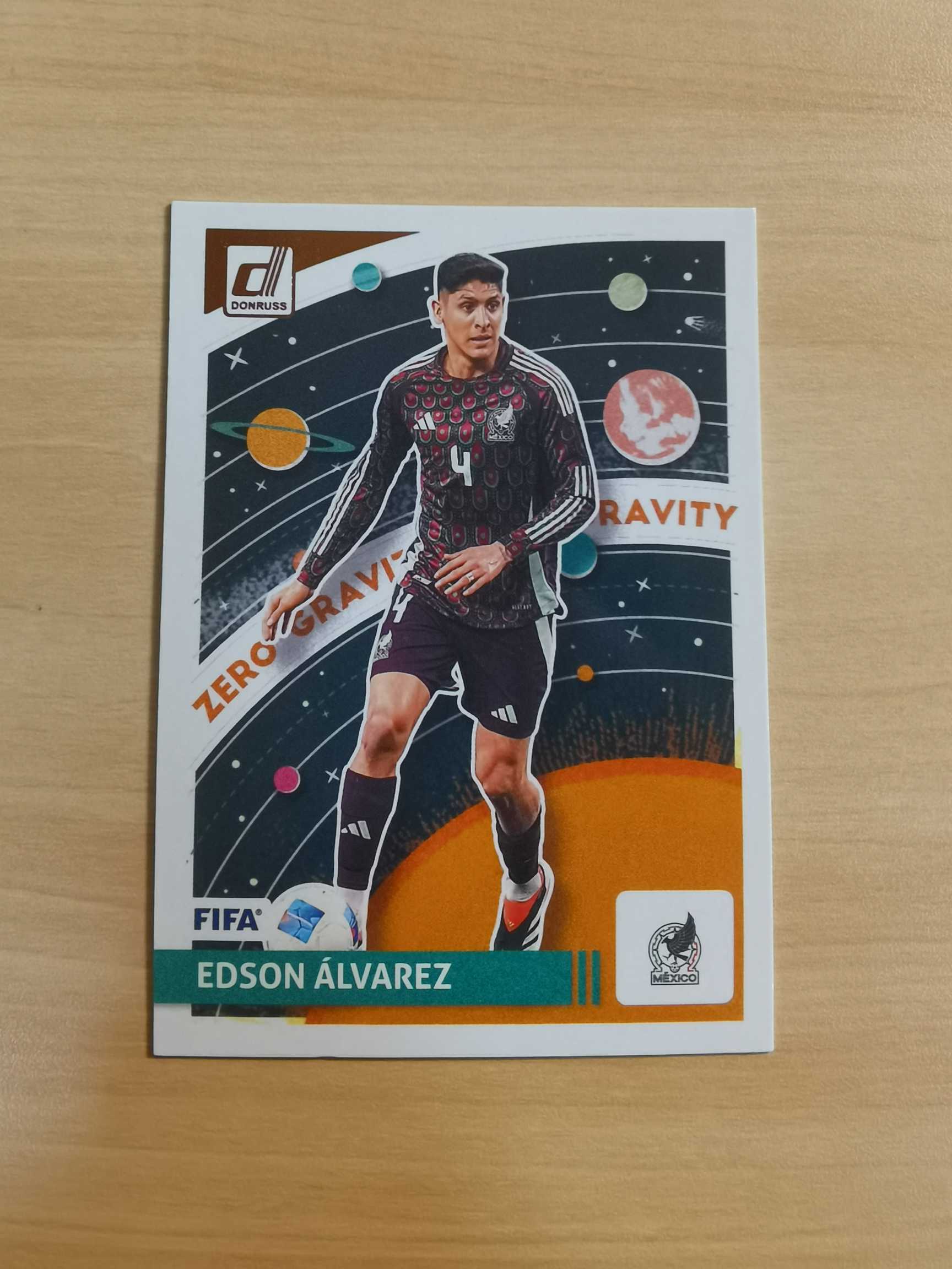 2024-25 Panini Donruss Edson Alvarez 杜蕾斯 fifa 墨西哥 埃德松 阿尔瓦雷斯 零重力特卡 铜平行