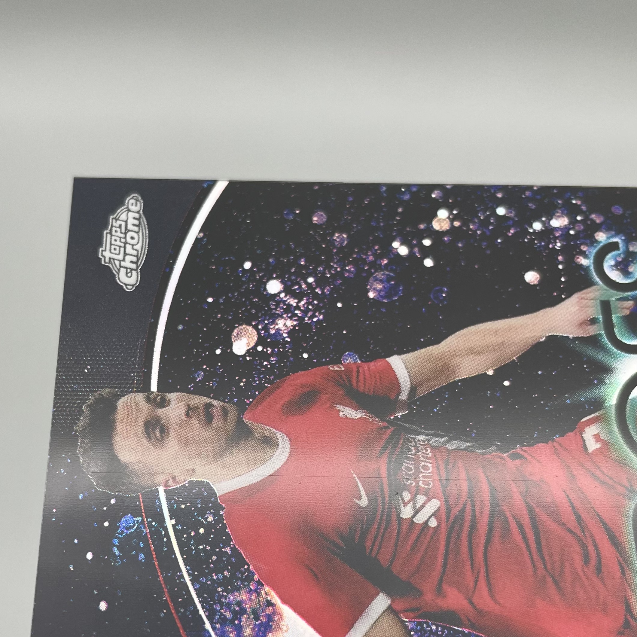 【CGTA /10】2023-24 Topps Chrome Liverpool LFC 利物浦 迪奥戈若塔 02/10编 现役英雄 黑折base #71 印刷线如图 葡萄牙 狼队 Diogo Jota 越秀山2658090 #Atm#
