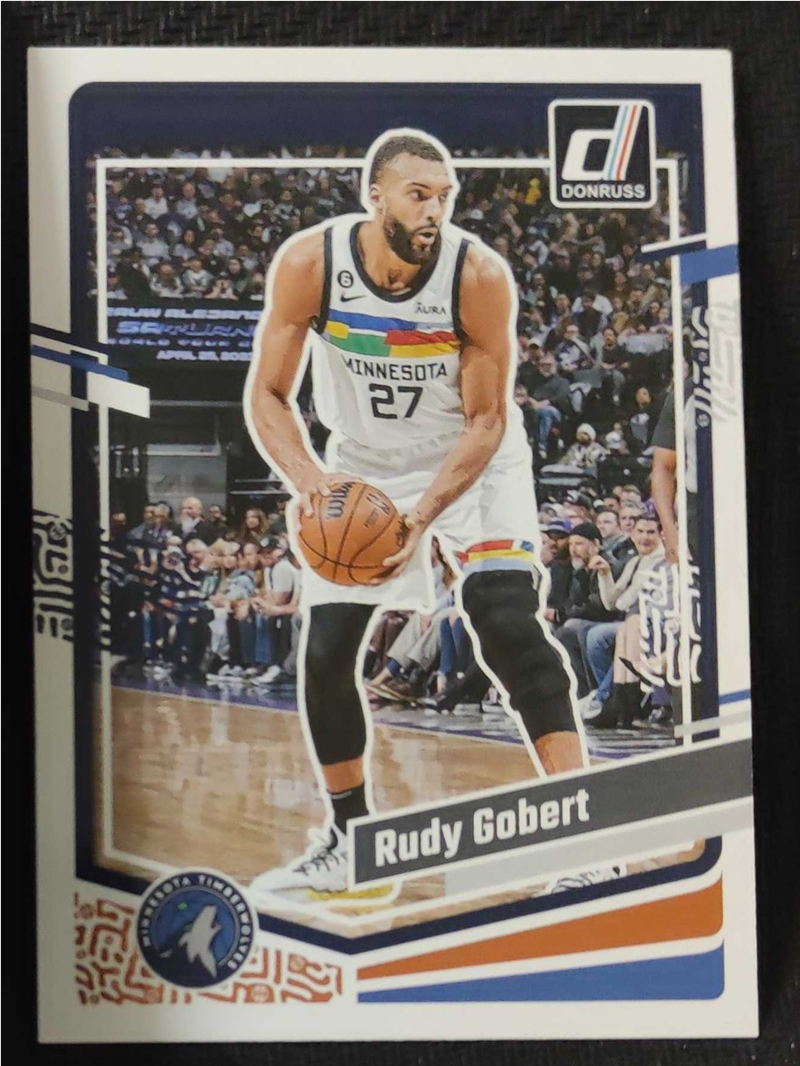 2023-24 Panini Donruss Rudy Gobert 鲁迪 戈贝尔 森林狼队 no.16 凑套必备 可累计