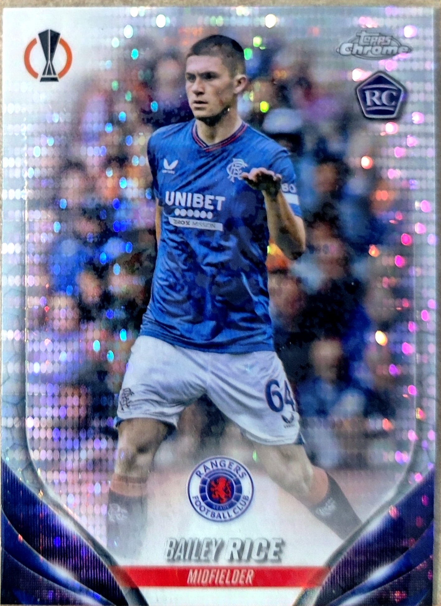 2023 Topps Chrome Bailey Rice 贝利莱斯 流浪者