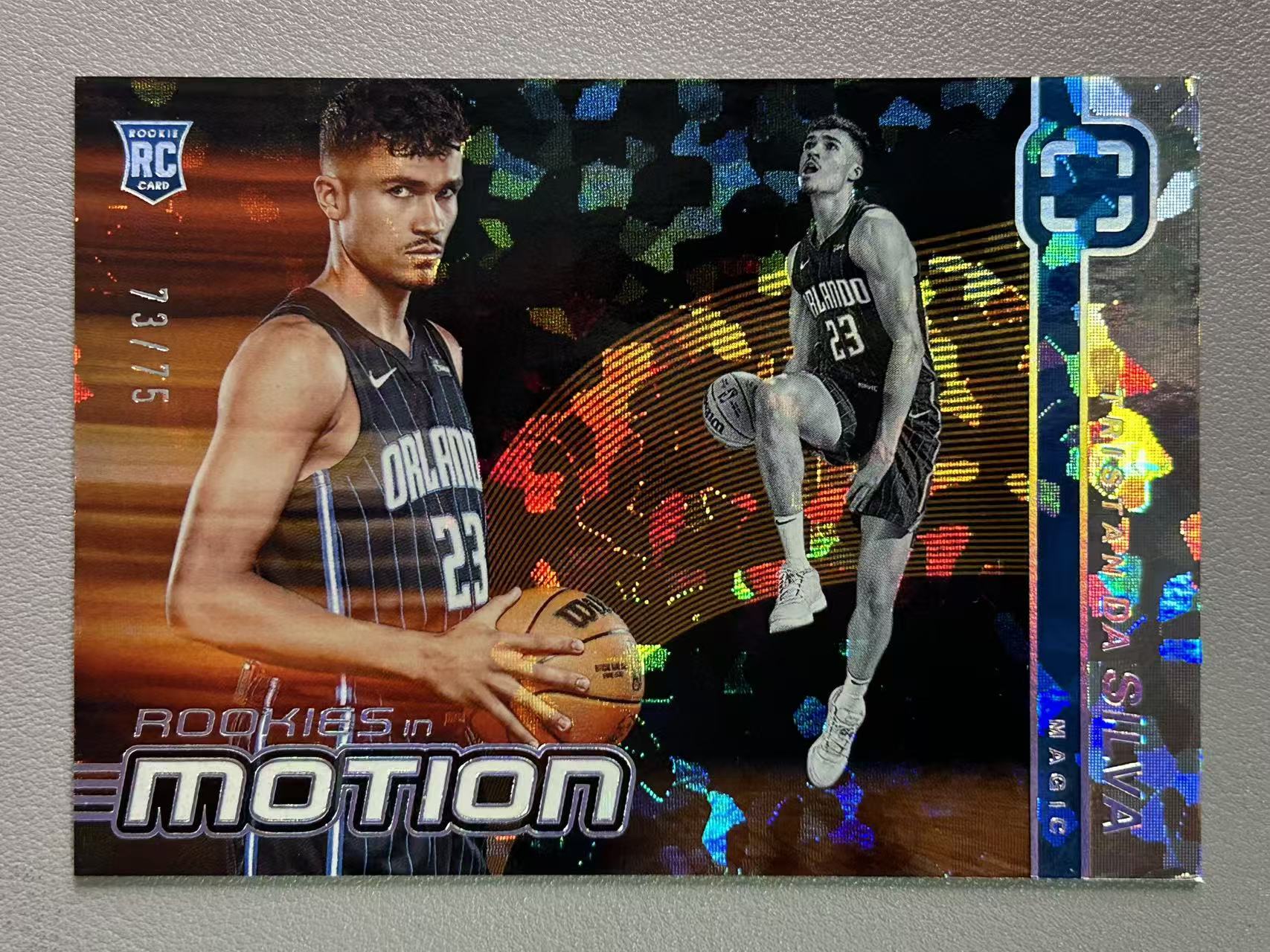 【阿泽代卖】2024-25 Panini Photogenic 上镜 Tristan Da Silva 魔术 新秀 RC 达席尔瓦 /75编 碎冰折 动态特卡 选图巨帅 卡品如图 介意勿拍