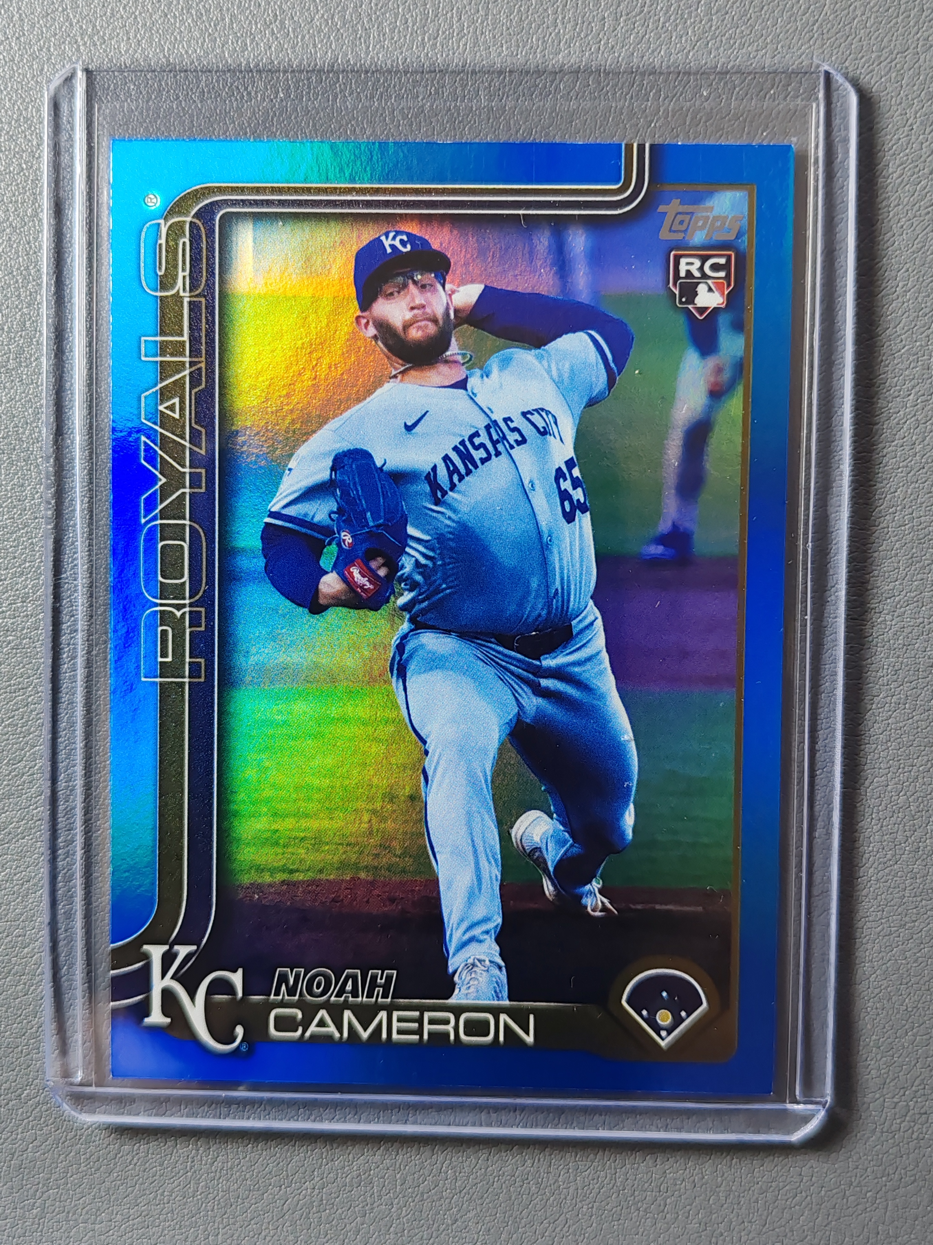 2025 Topps Update Noah Cameron RC 皇家 最佳新人第四 新秀 正新秀base 150编!蓝折!【pei】