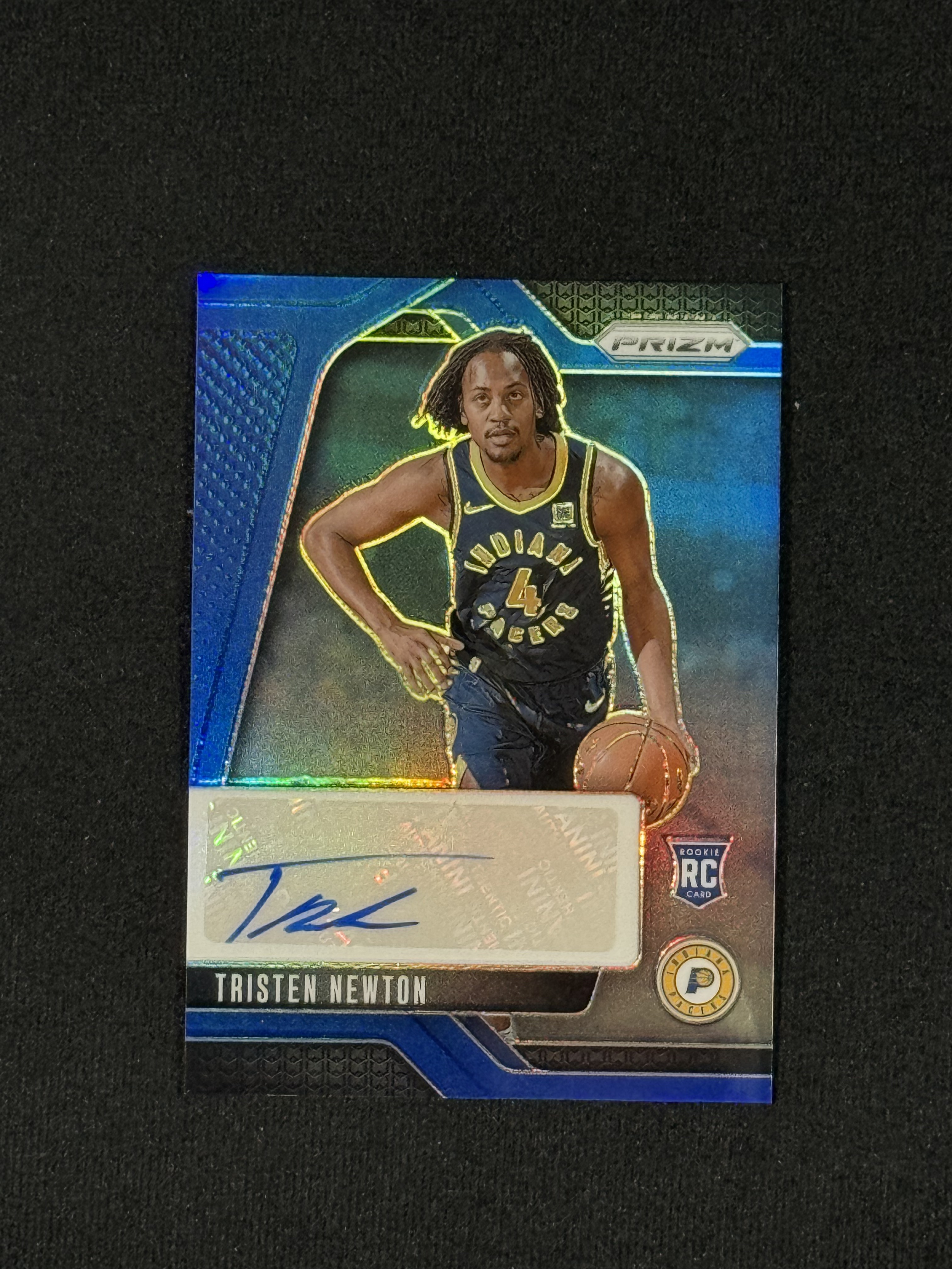 2024-25 Panini Prizm Tristen Newton RC 【扎克代卖】Pz 步行者 特里斯坦 牛顿 49编 实卡好看 瑕疵如图 福盒 猪脚饭