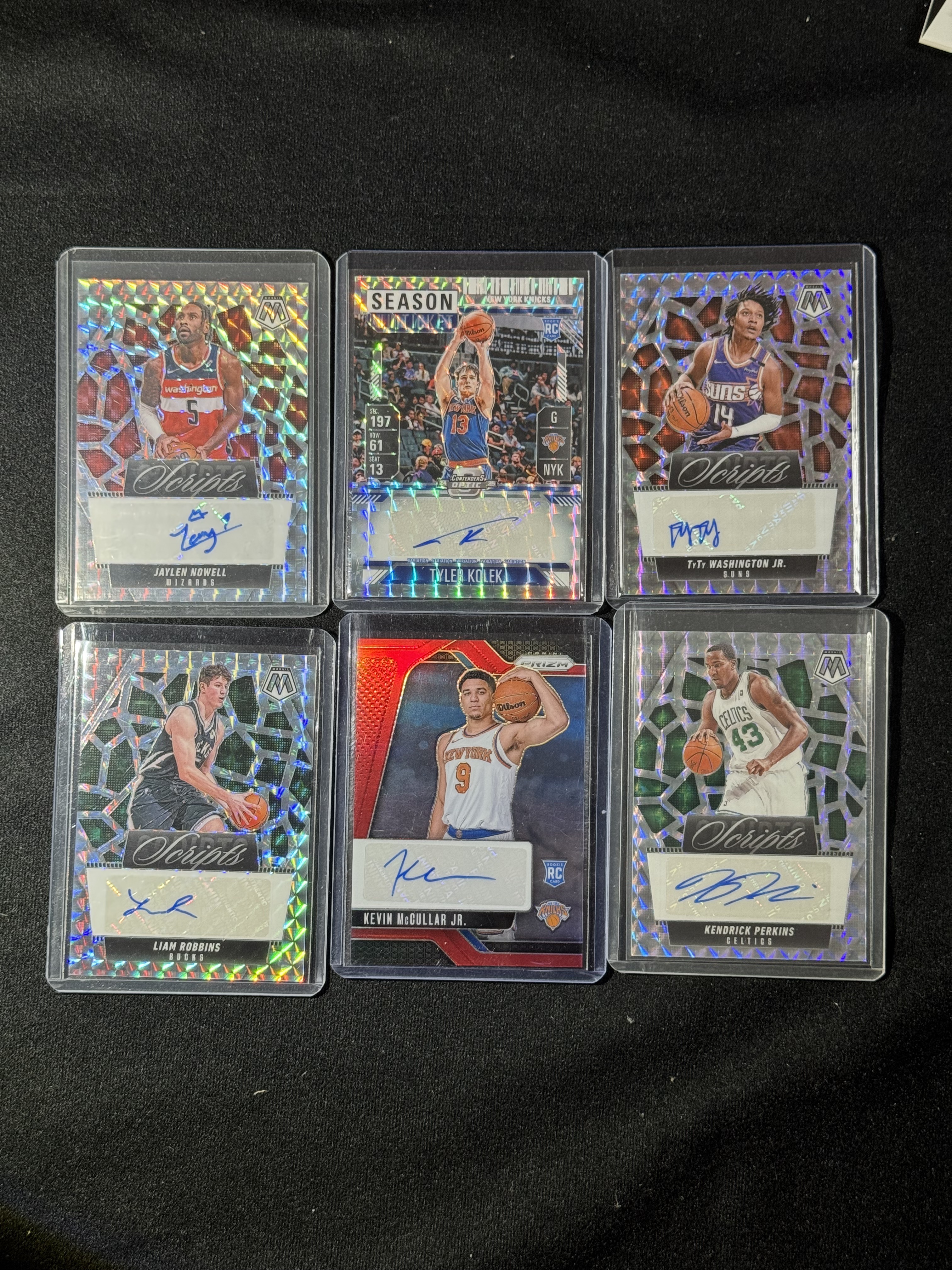 2024-25 Panini Mosaic 无 RC 【扎克代卖】马赛克 Prizm PZ 贴签 Lot 实卡好看 瑕疵如图 福盒 猪脚饭