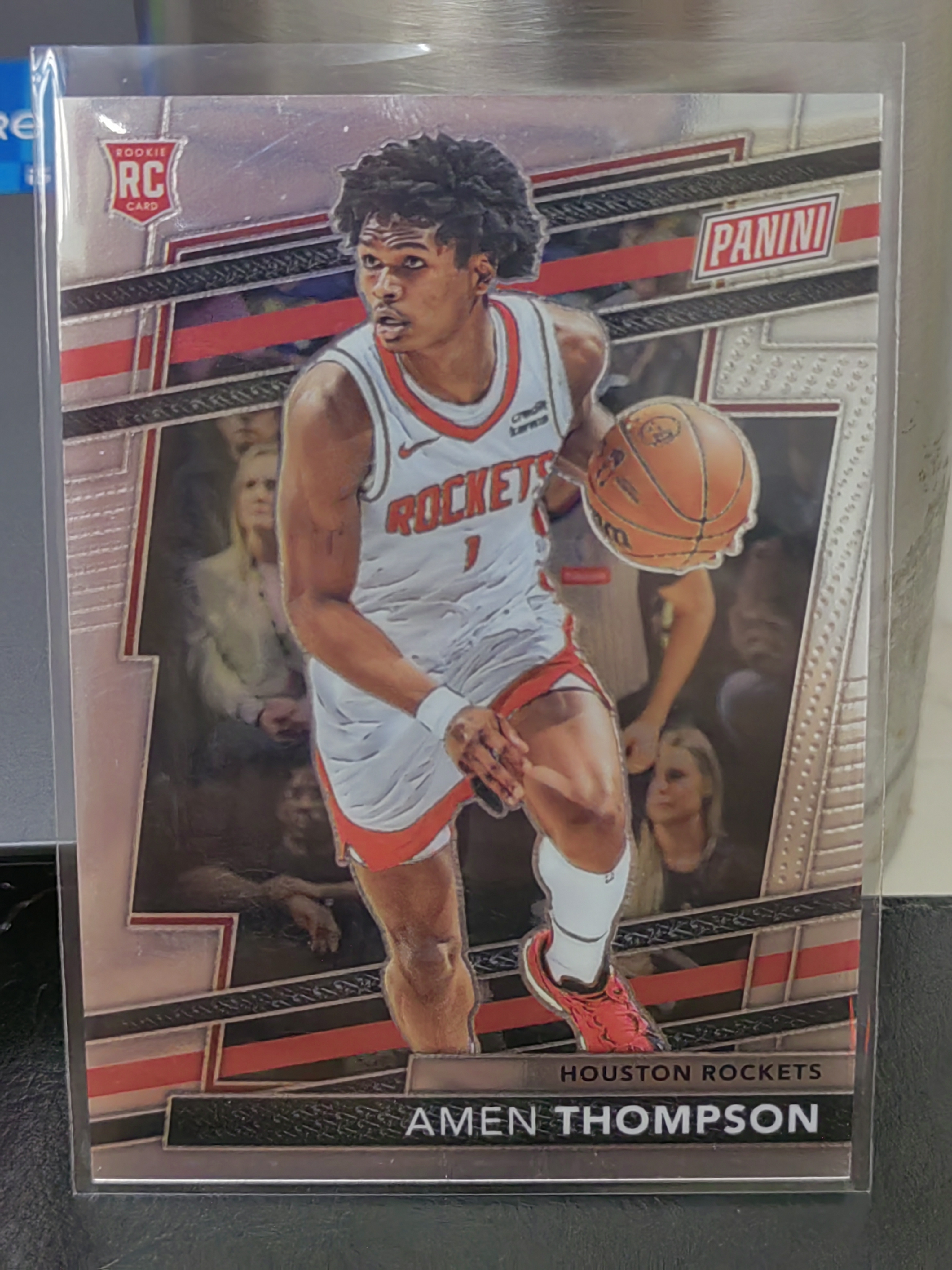 2024 Panini PRIZM Amen Thompson RC PZ 阿门汤普森 火箭 特卡 篮 白边白角 不保卡品 卡品如图