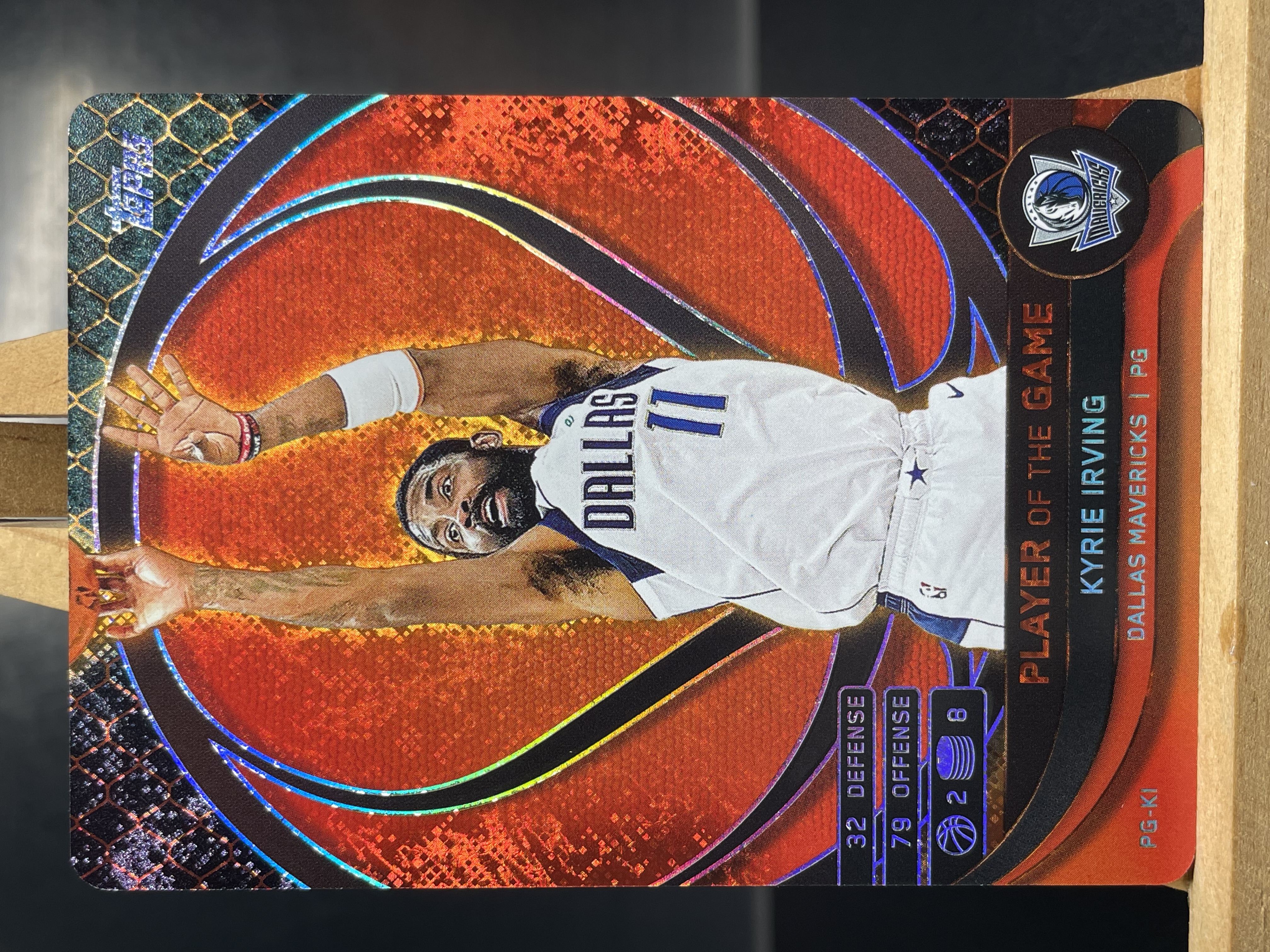 (A11) 2025 Topps 折射 欧神仙 凯里 欧文 独行侠 实卡好看 收藏凑套必备 卡品如图 !!!