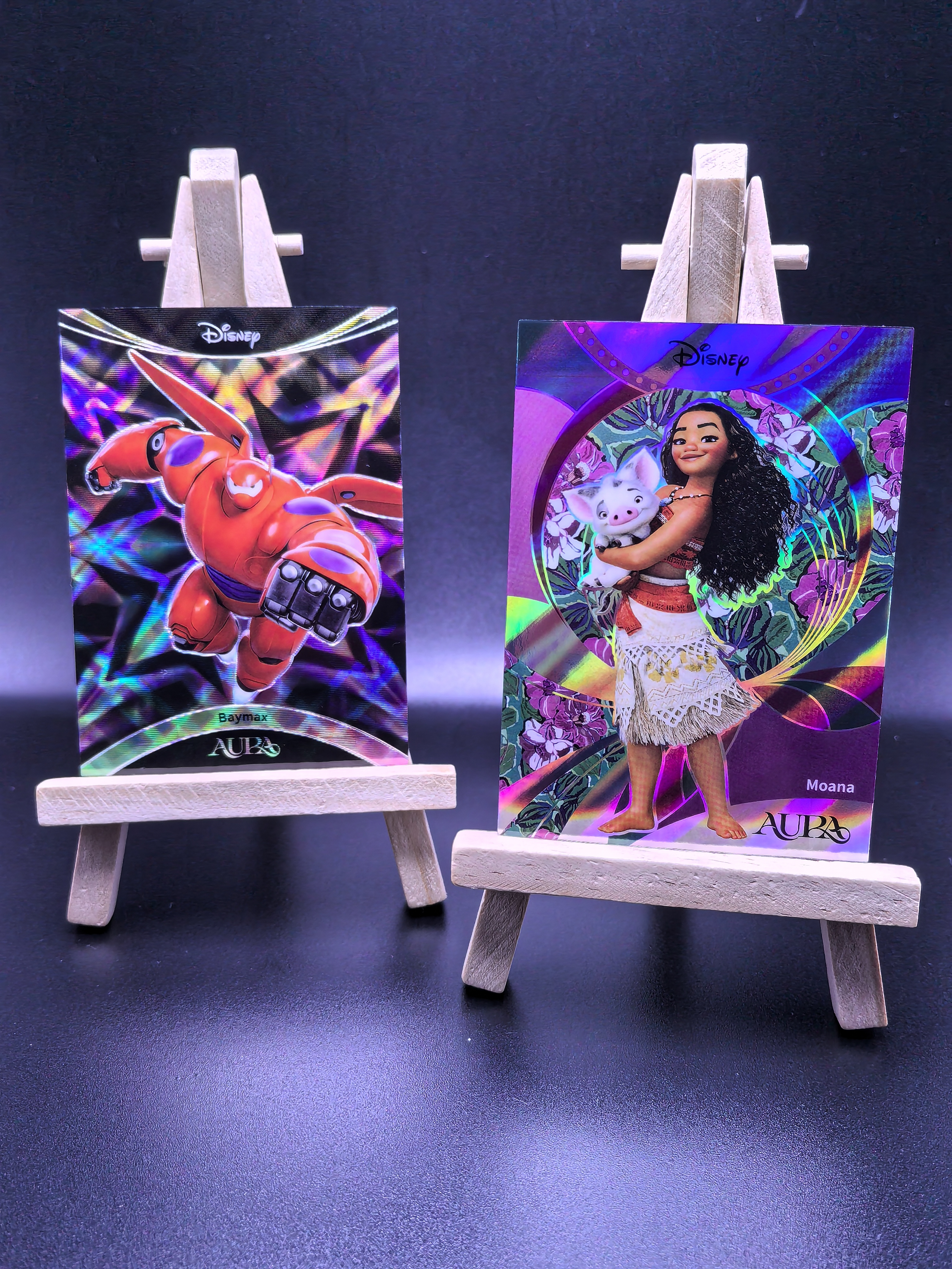 2025 Kakawow 卡卡沃 Aura Moana 迪士尼 Disney 莫阿娜 花卉特卡 限量345编 Baymax 迷盘幻象卡 限量299编 卡品如图(NGU)