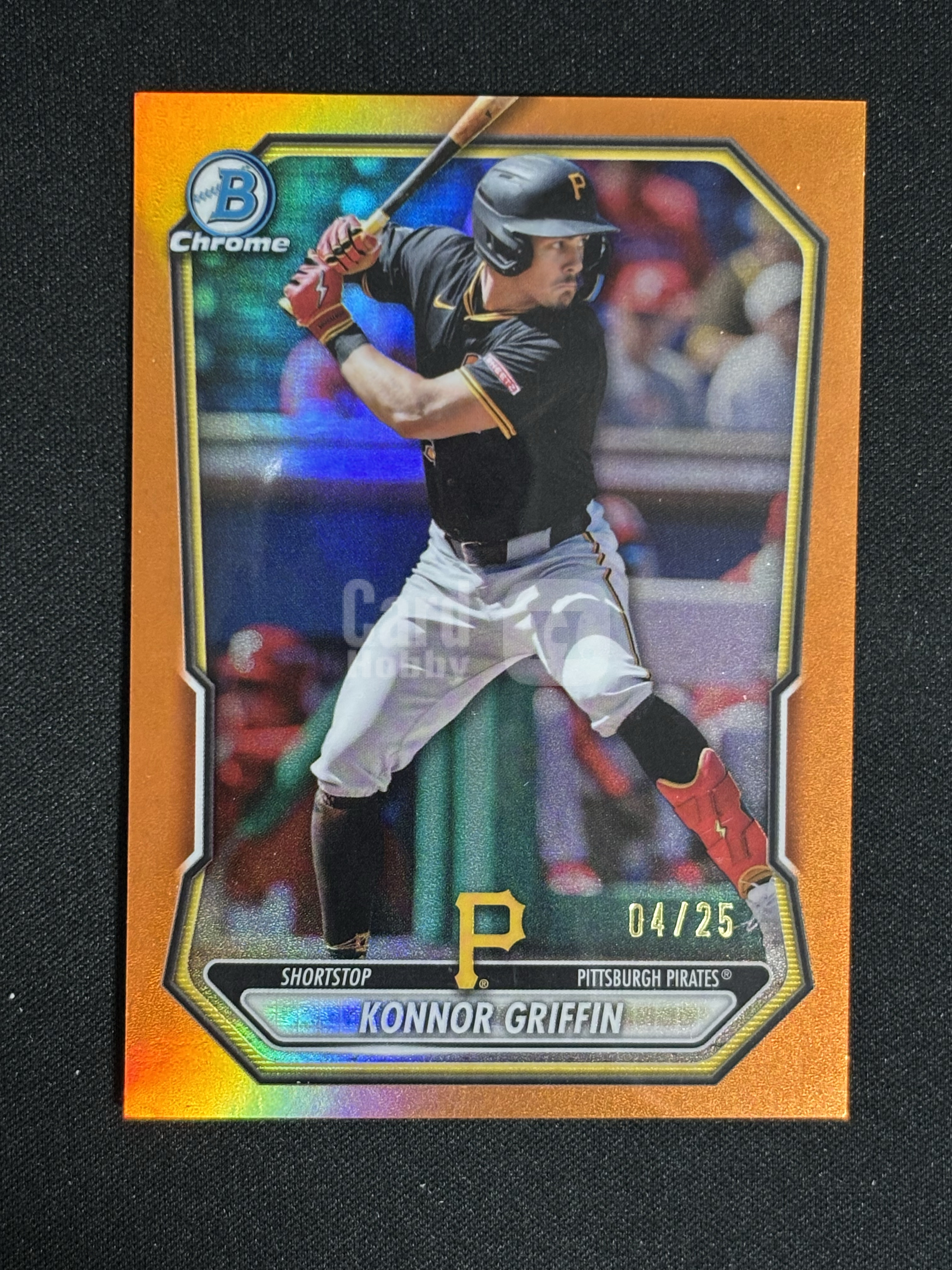 2026 Topps Bowman Konnor Griffin 棒球MLB 匹兹堡海盗 康纳 格里芬 橙折 04/25编 卡品如图 - sj
