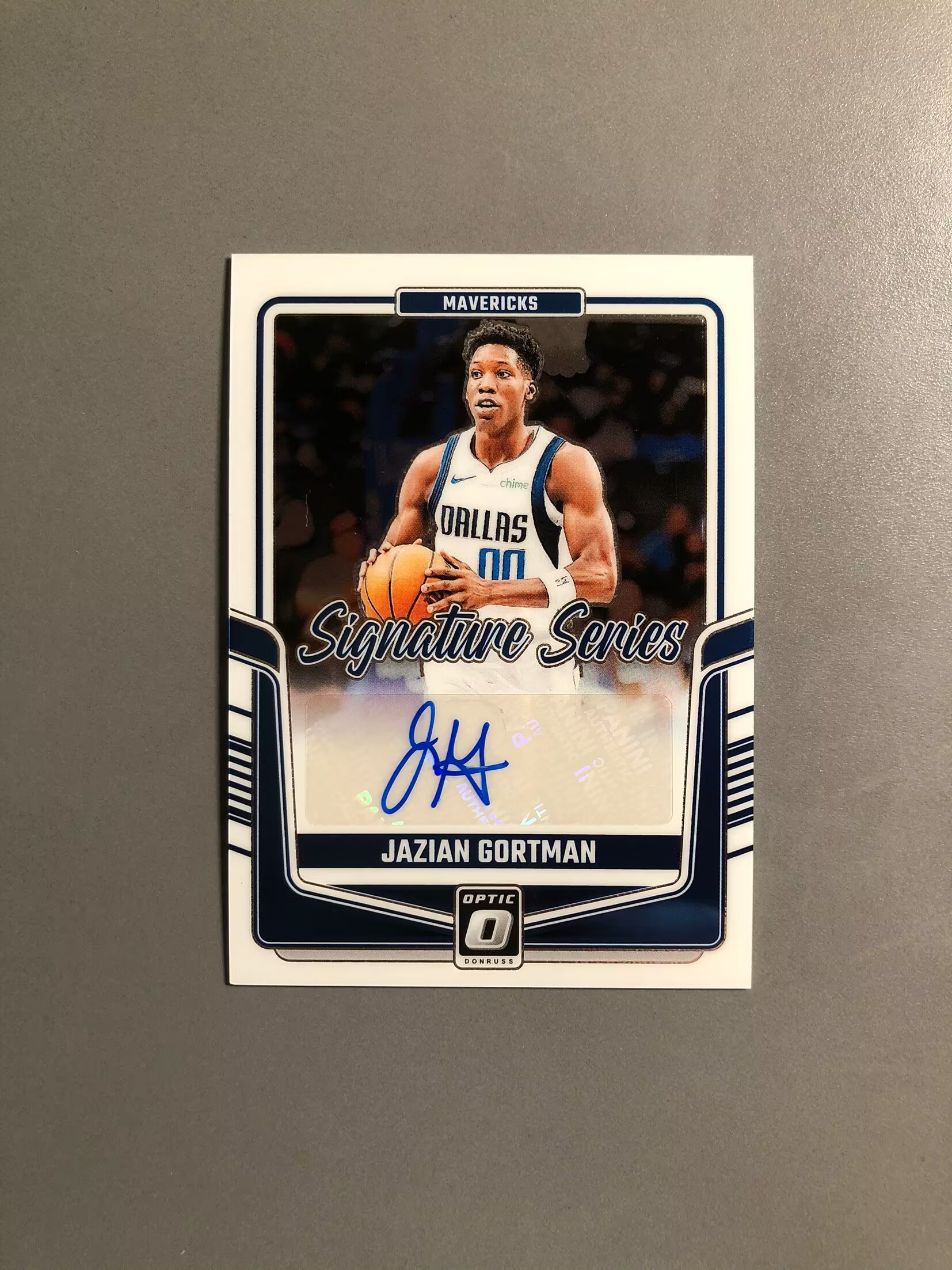 2024-25 Panini Donruss Optic Jazian Gortman 杜蕾斯 OP 贾齐安·戈特曼 独行侠 签字 贴签 实卡好看 卡品如图 可累计 KH039【诚接代卖】