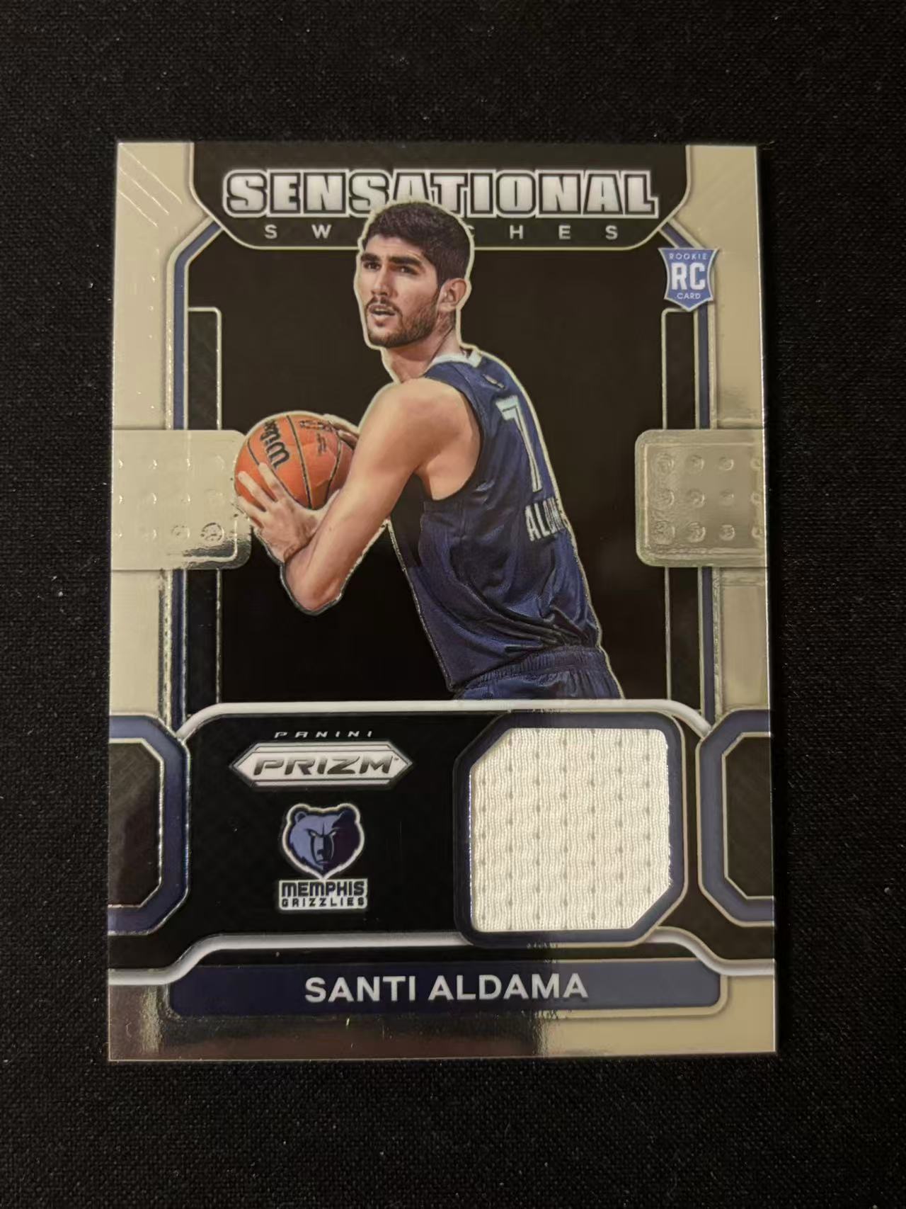 【星辰】PANINI 21-22 PRIZM 系列 阿尔达马 RC 新秀 灰熊 物料 球衣 PATCH