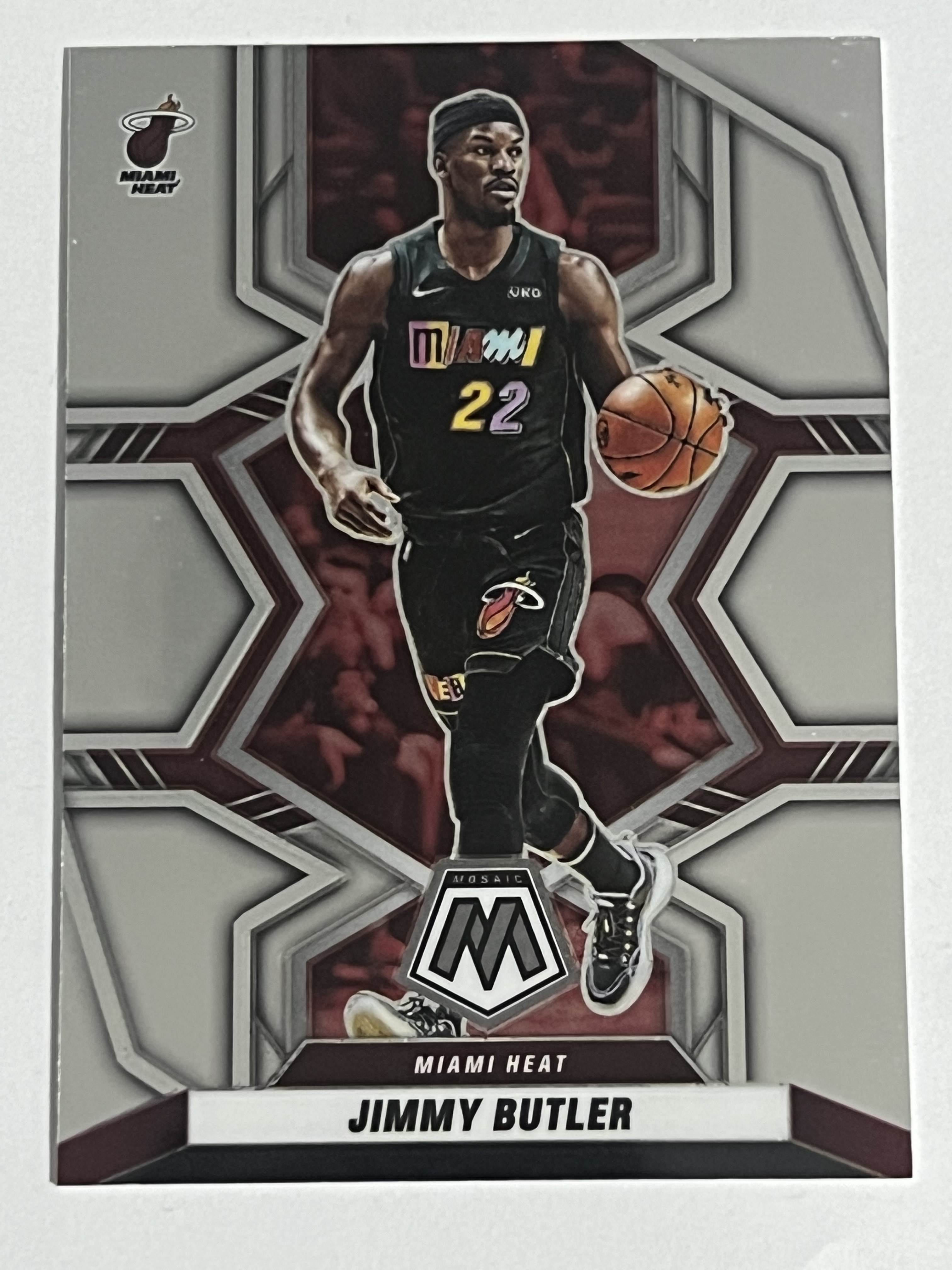 2021-22 Panini Mosaic Jimmy Butler 吉米 巴特勒 热火队 热门球星 收藏必备 凑套必备 实卡精美 #58
