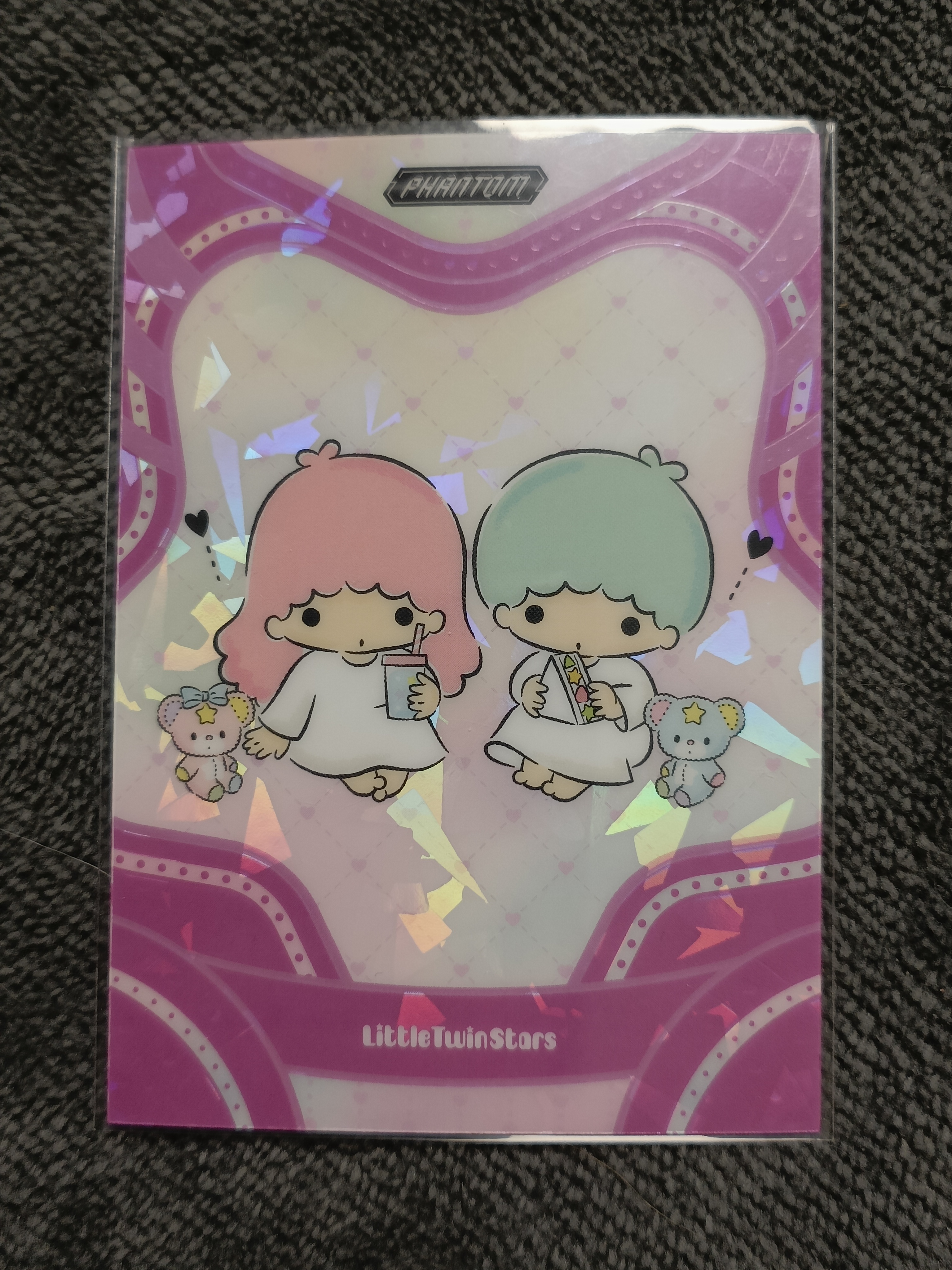 2023 Kakawow PHANTOM 三丽鸥家族系列收藏卡 LittleTwinStars 双子星 【谦谦拍卖】PSA-IPU-25 紫折 082/115编 秋鹿