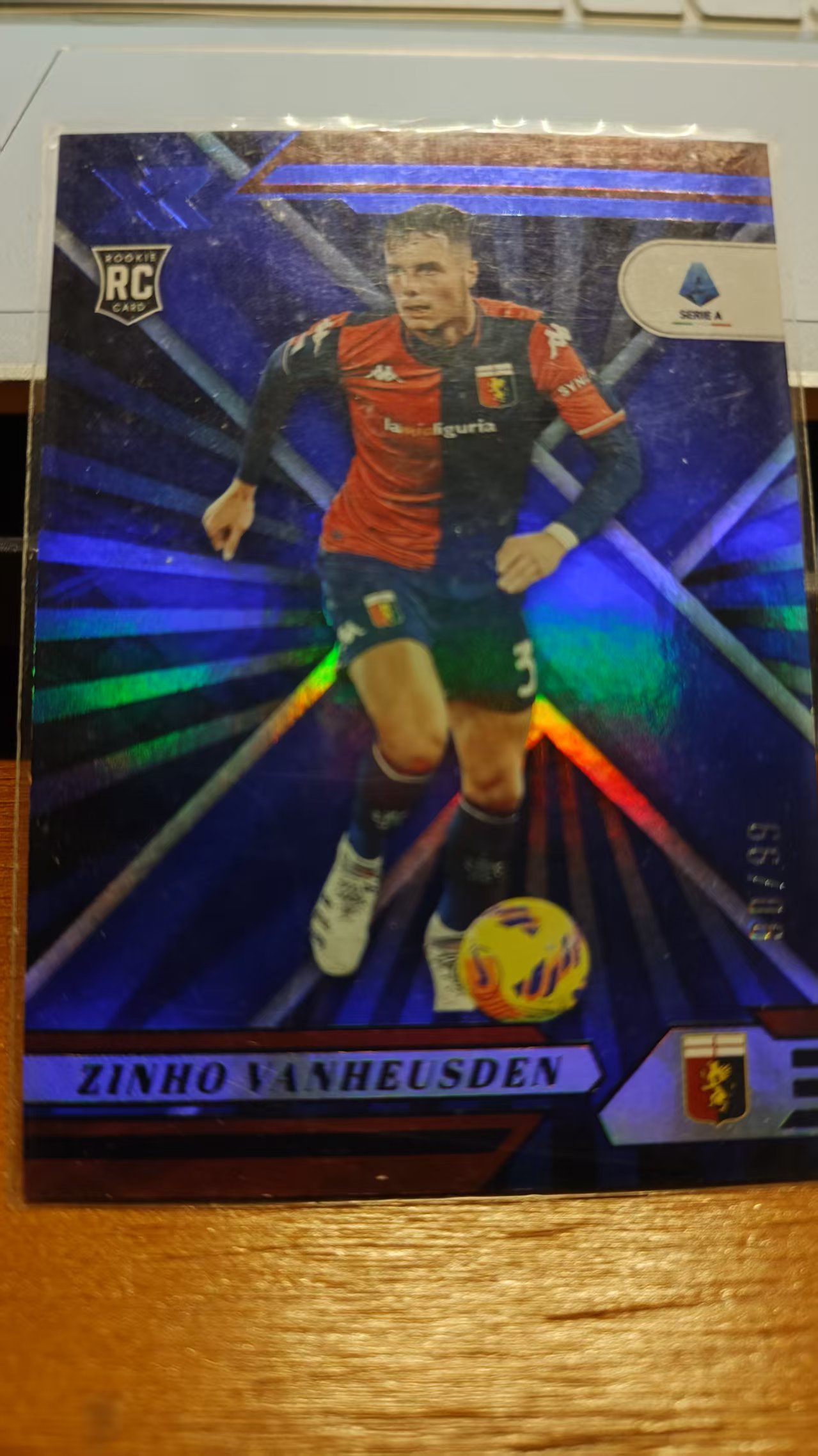 2022-23 Panini Prizm Zinho Vanheusden 99编 带编 RC新秀